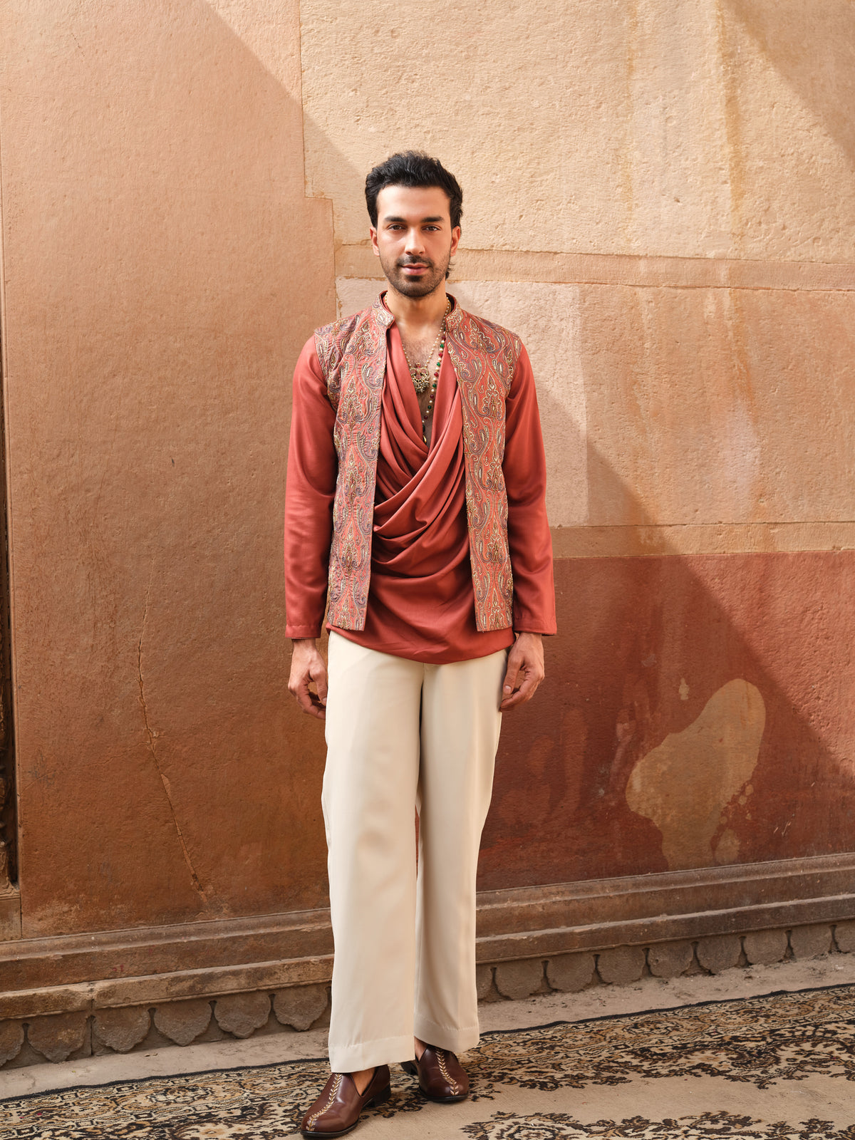 Kesar Garh Jacket Set