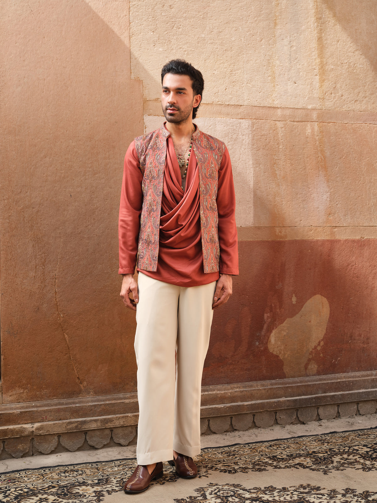Kesar Garh Jacket Set