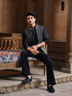Jalore Kurta Jacket Set