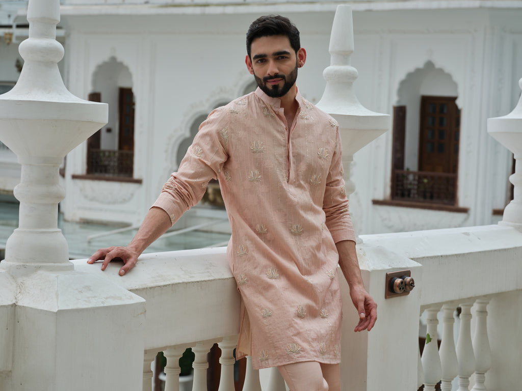 Blush Nirvana Kurta Set