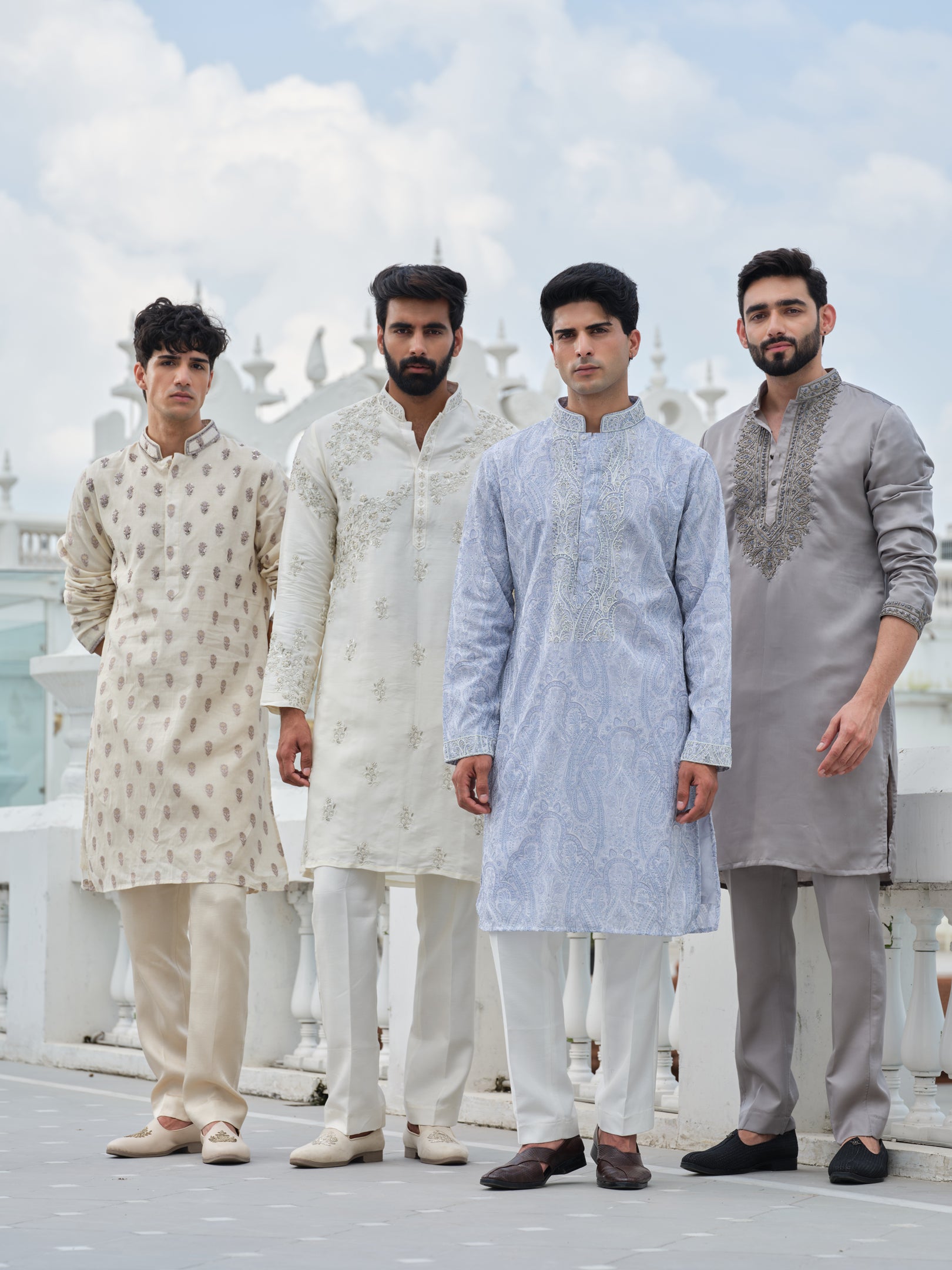 Whispering Ivory Kurta Set