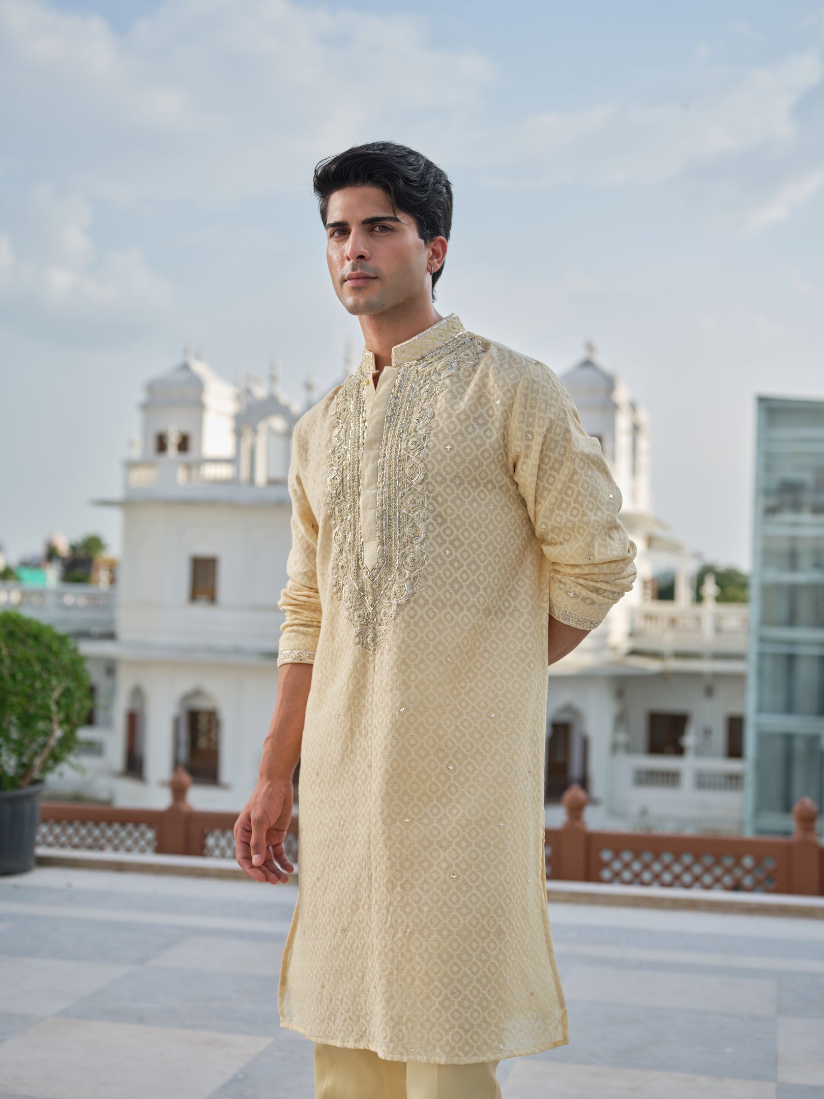 Amber Mukaish Kurta Set