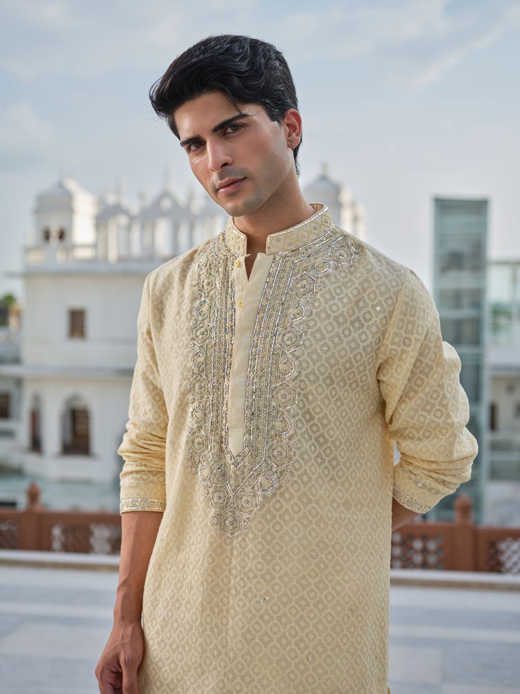 Amber Mukaish Kurta Set