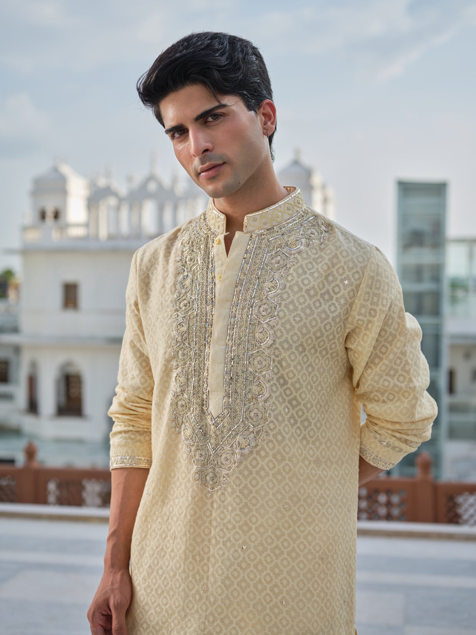 Amber Mukaish Kurta Set