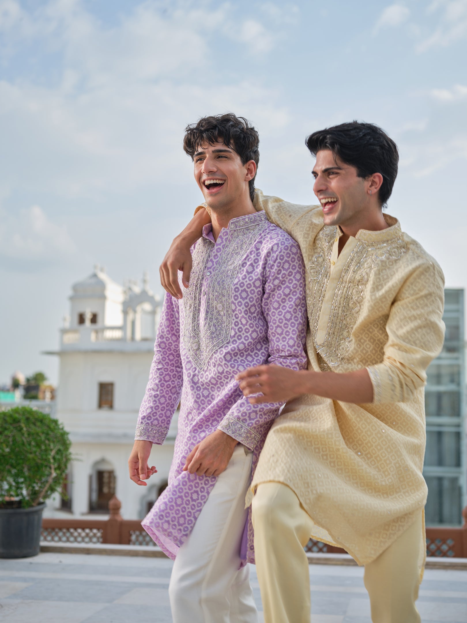 Amber Mukaish Kurta Set