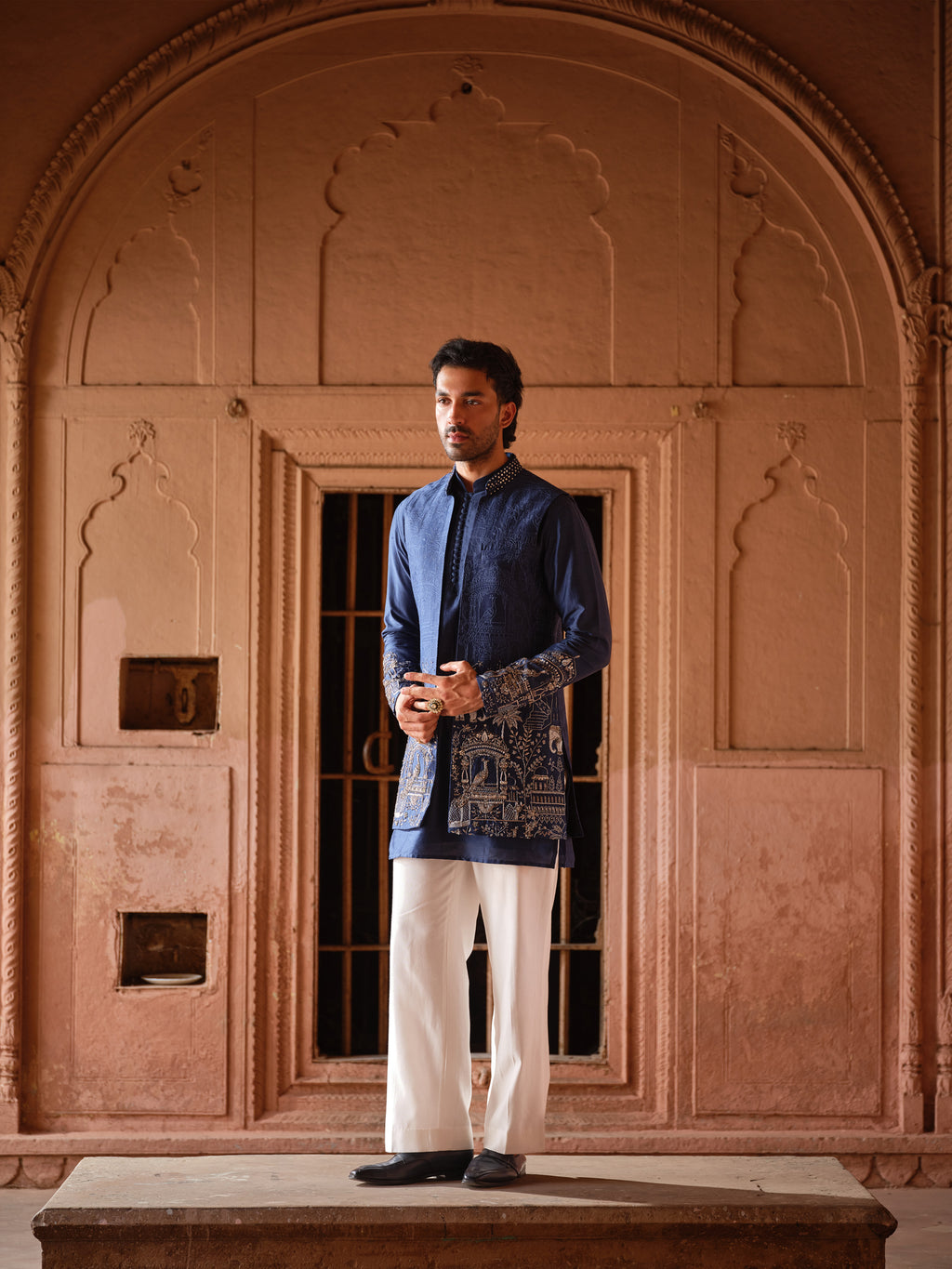Chitrasari Kurta Jacket Set