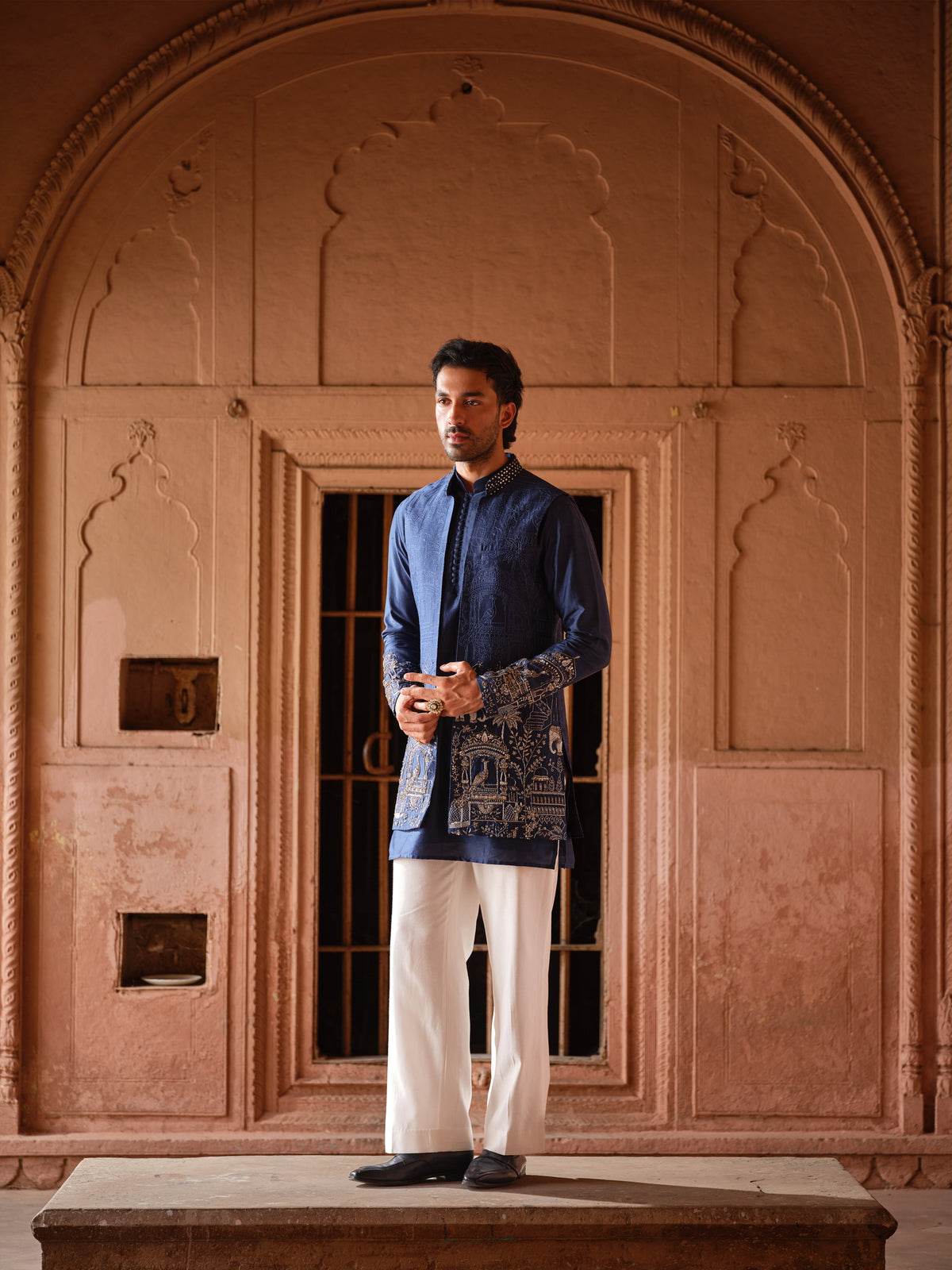 Chitrasari Kurta Jacket Set