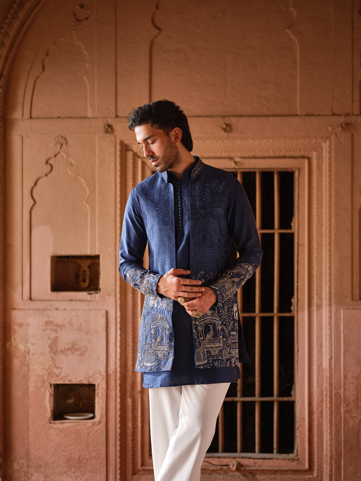 Chitrasari Kurta Jacket Set