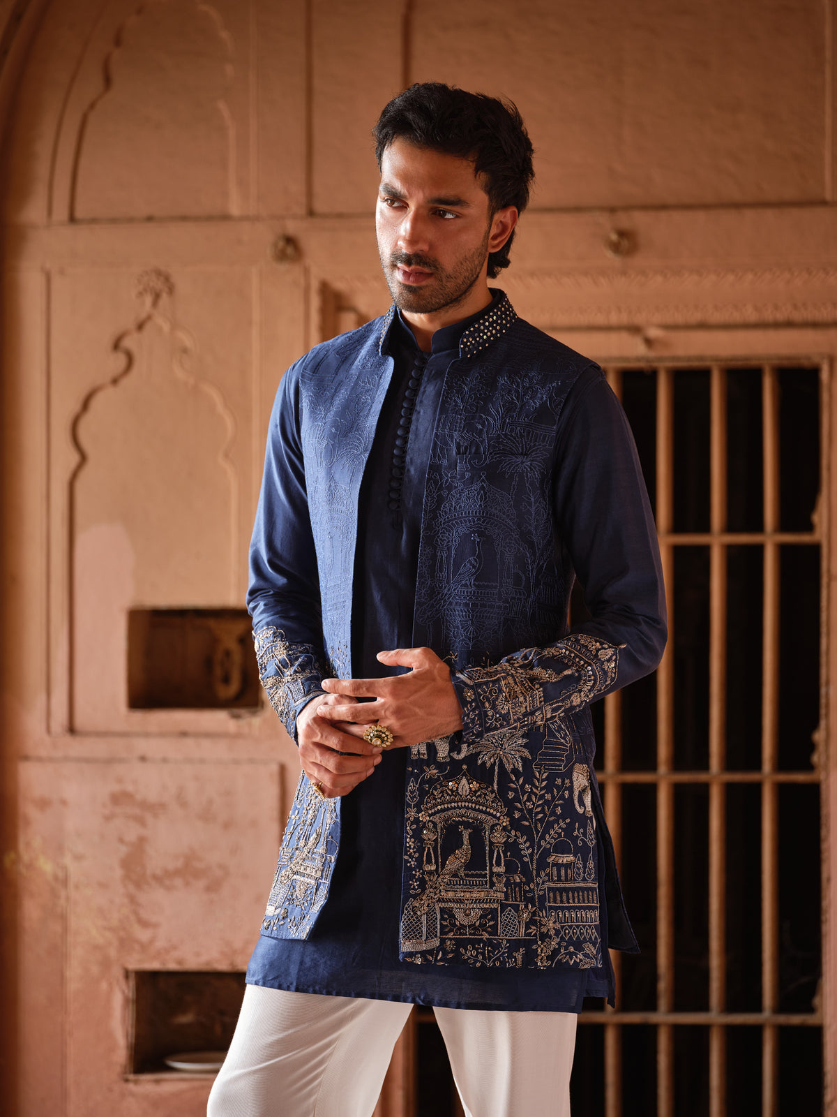 Chitrasari Kurta Jacket Set