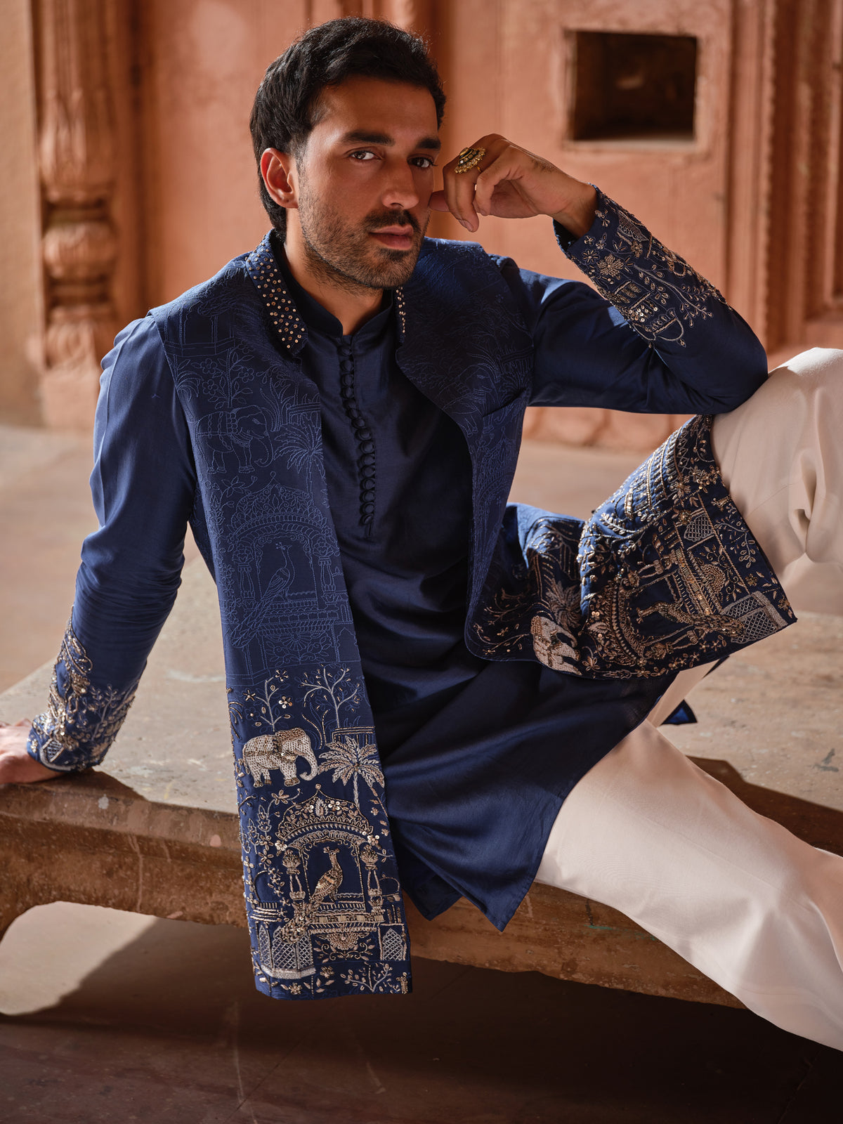 Chitrasari Kurta Jacket Set