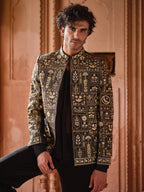 Mayur Garh Jacket Set
