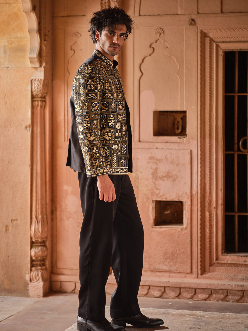 Mayur Garh Jacket Set