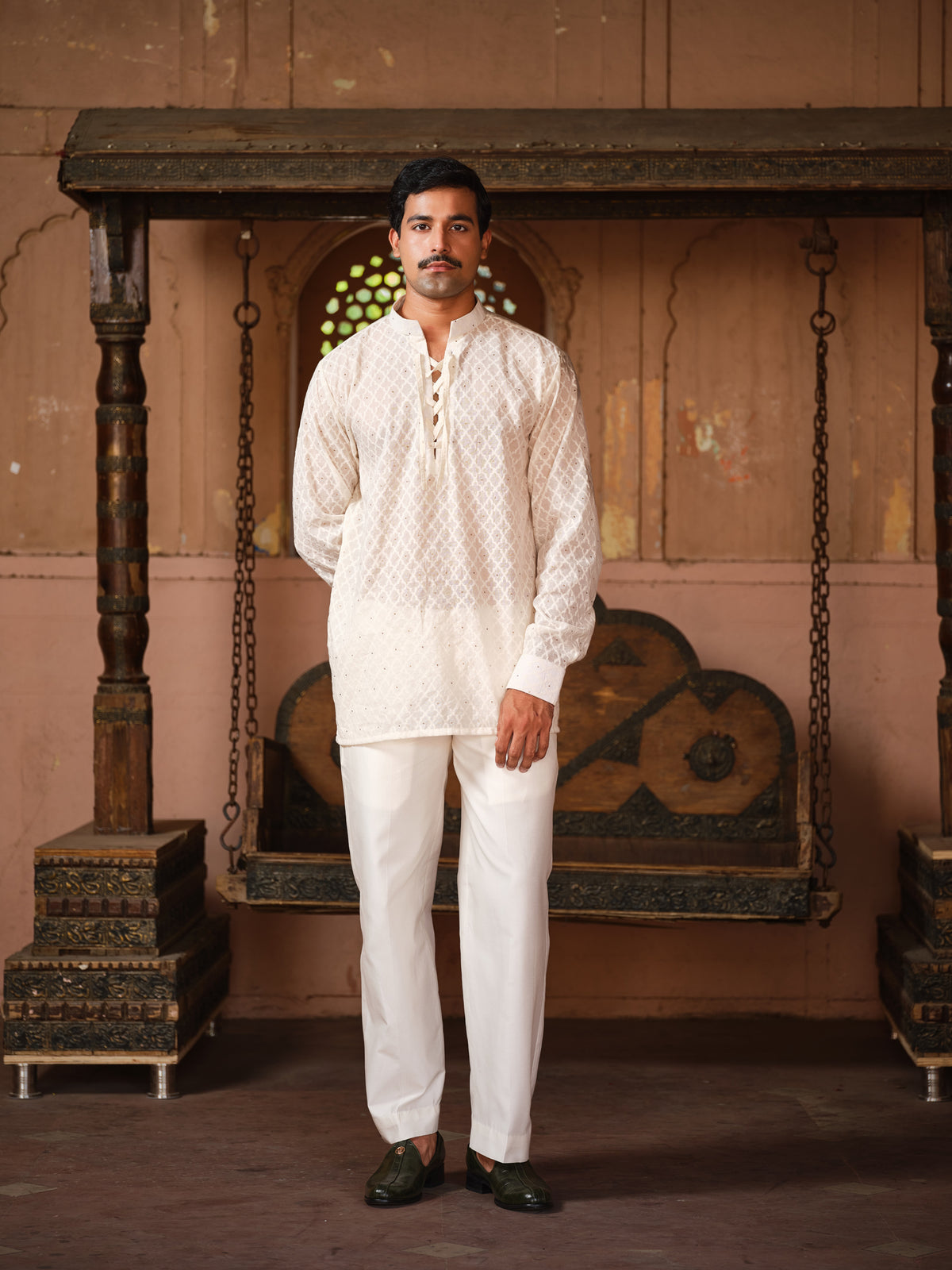 Sanganer Kurta Set