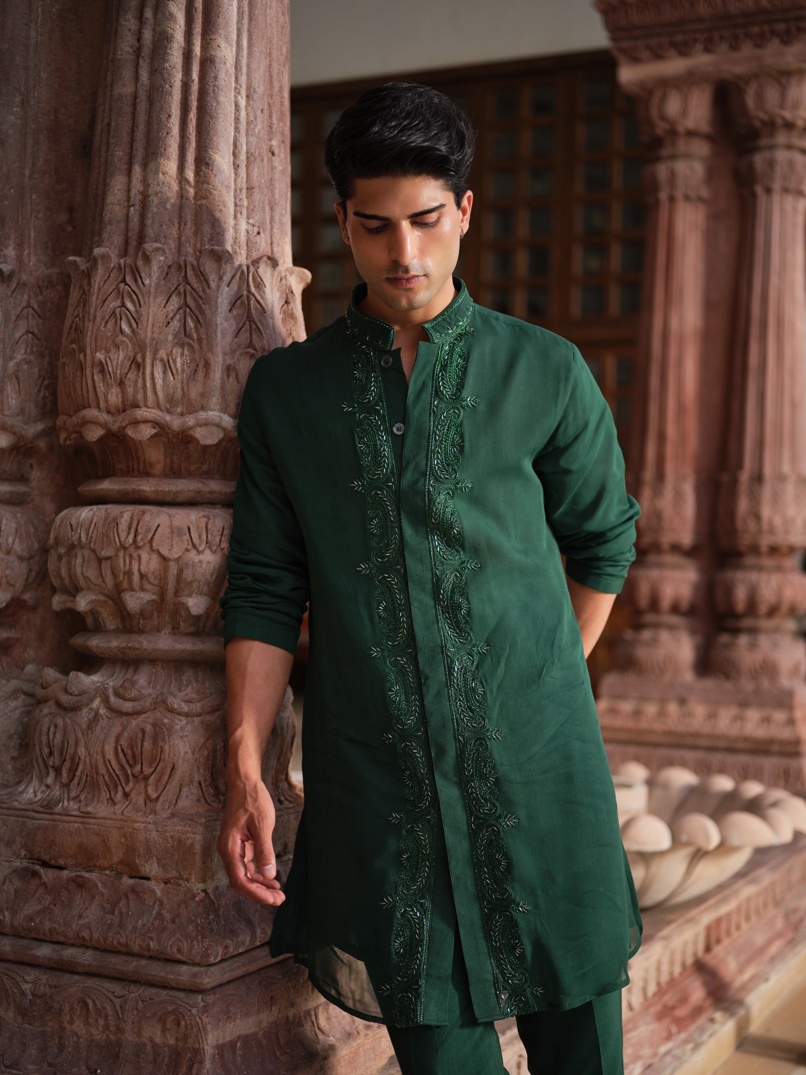 Jade Regal Kurta Set
