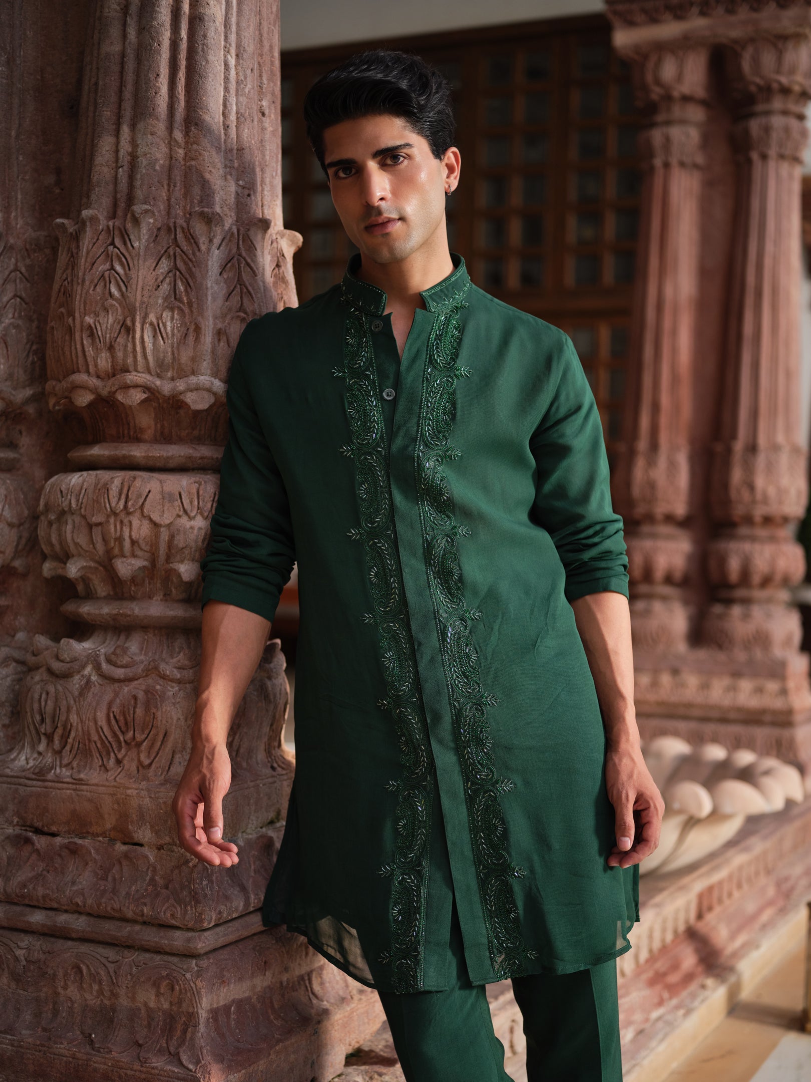 Jade Regal Kurta Set