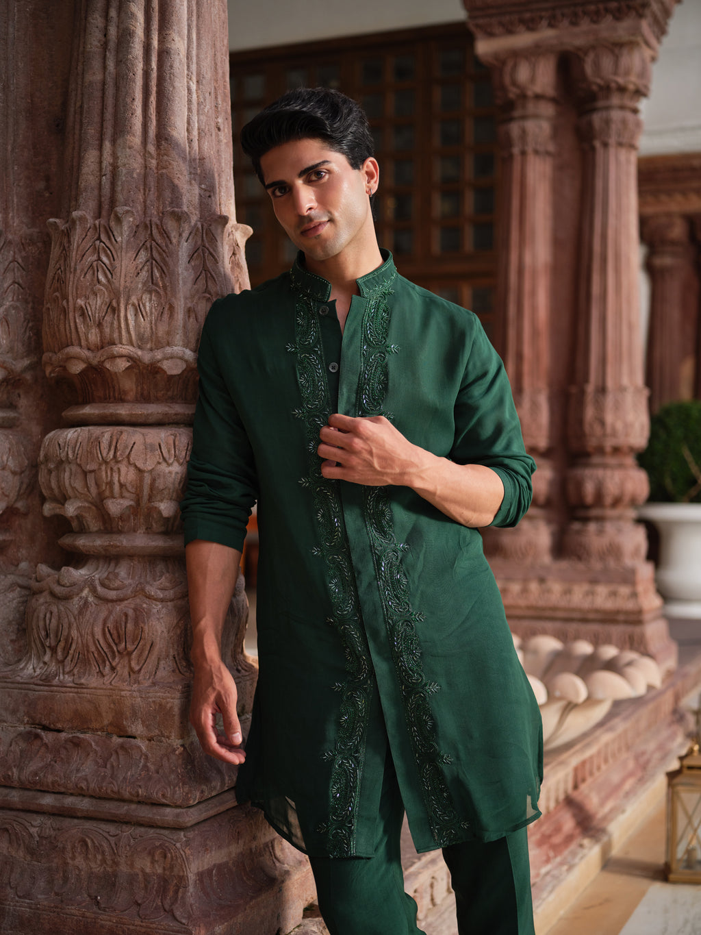 Jade Regal Kurta Set