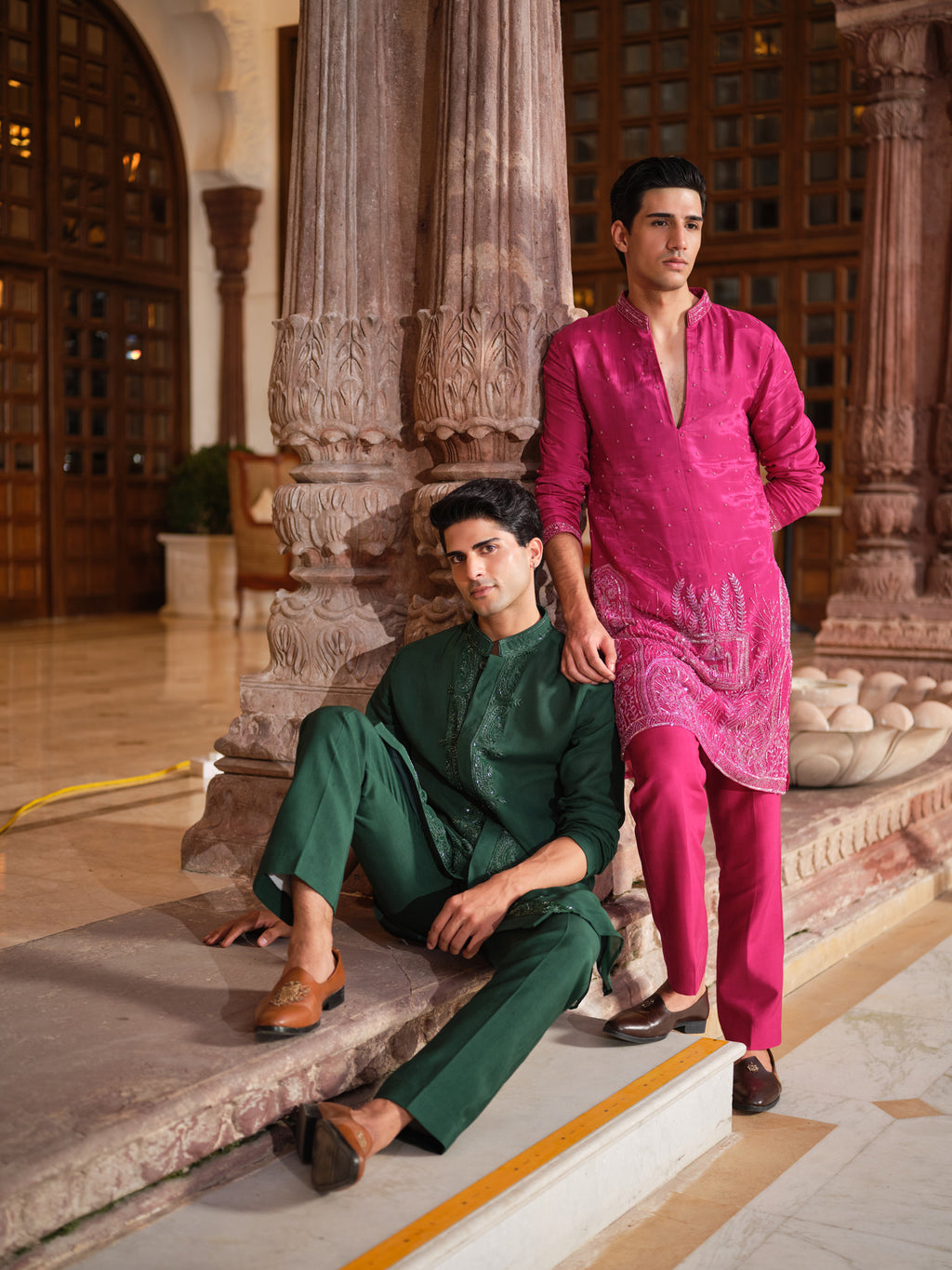 Jade Regal Kurta Set