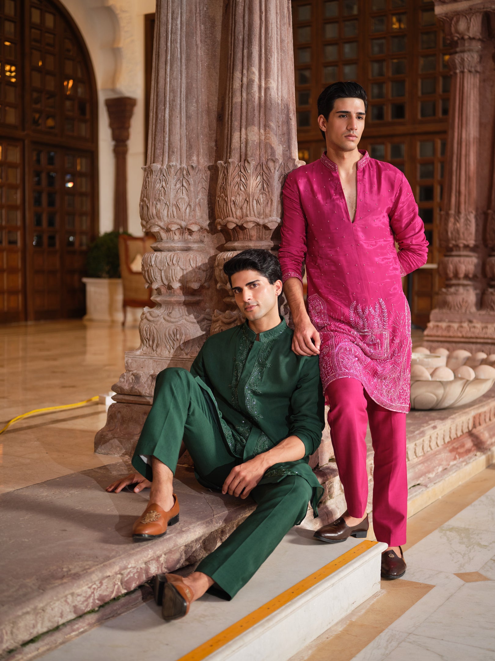 Jade Regal Kurta Set