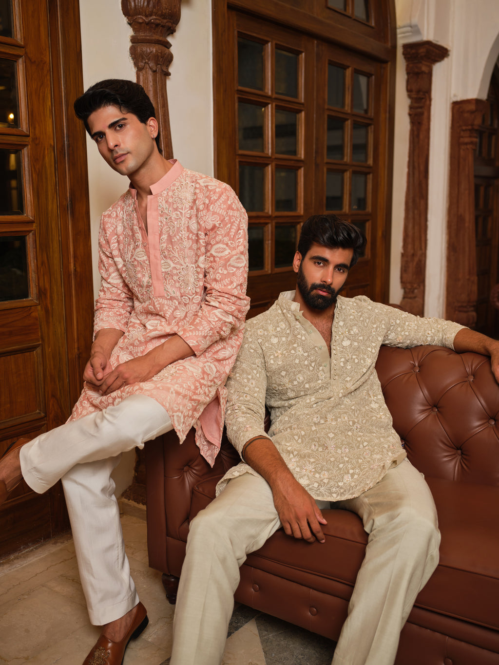 Floral Blush Kurta Set