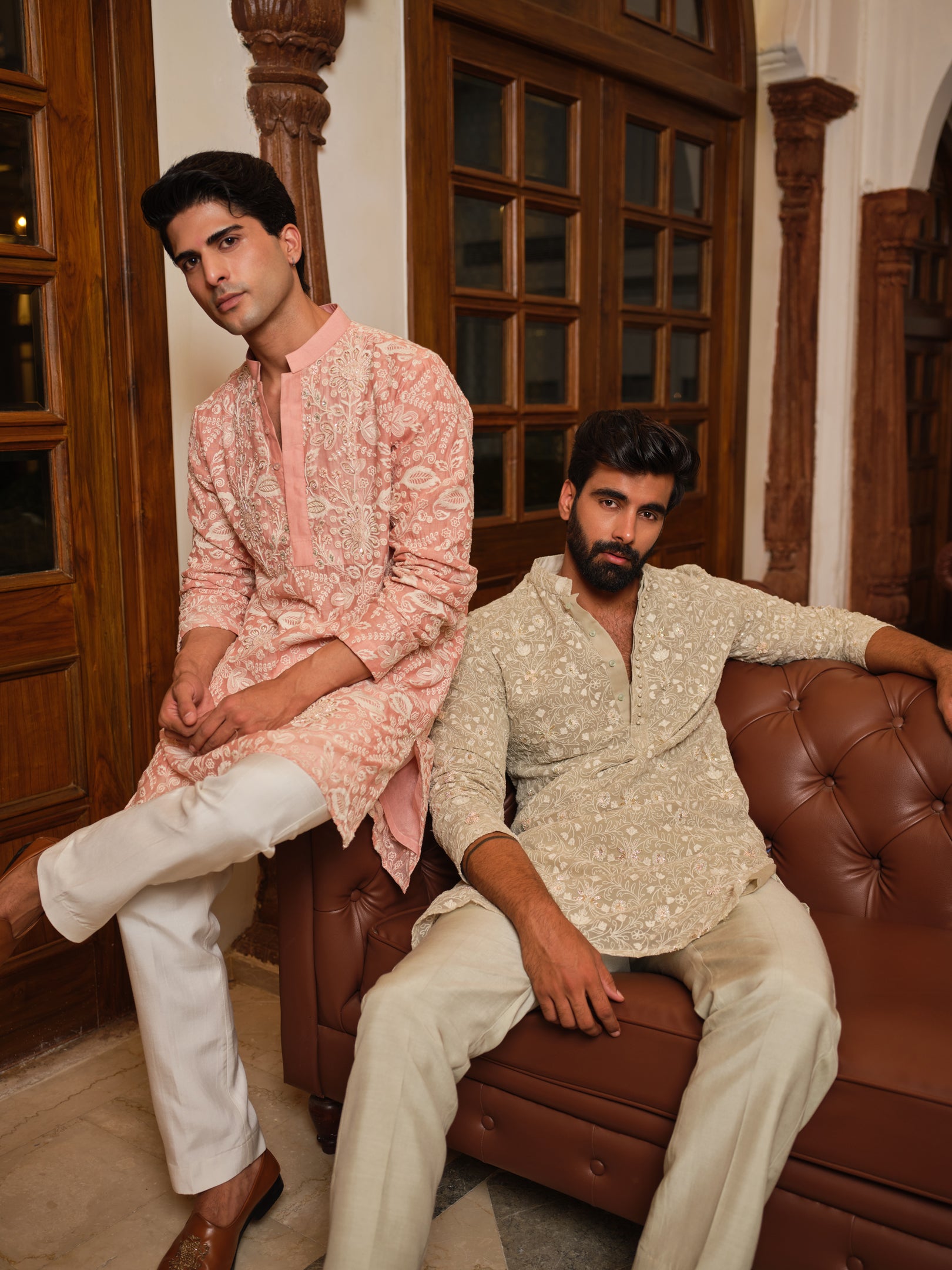 Floral Blush Kurta Set