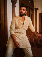 Pistachio Flora Kurta Set