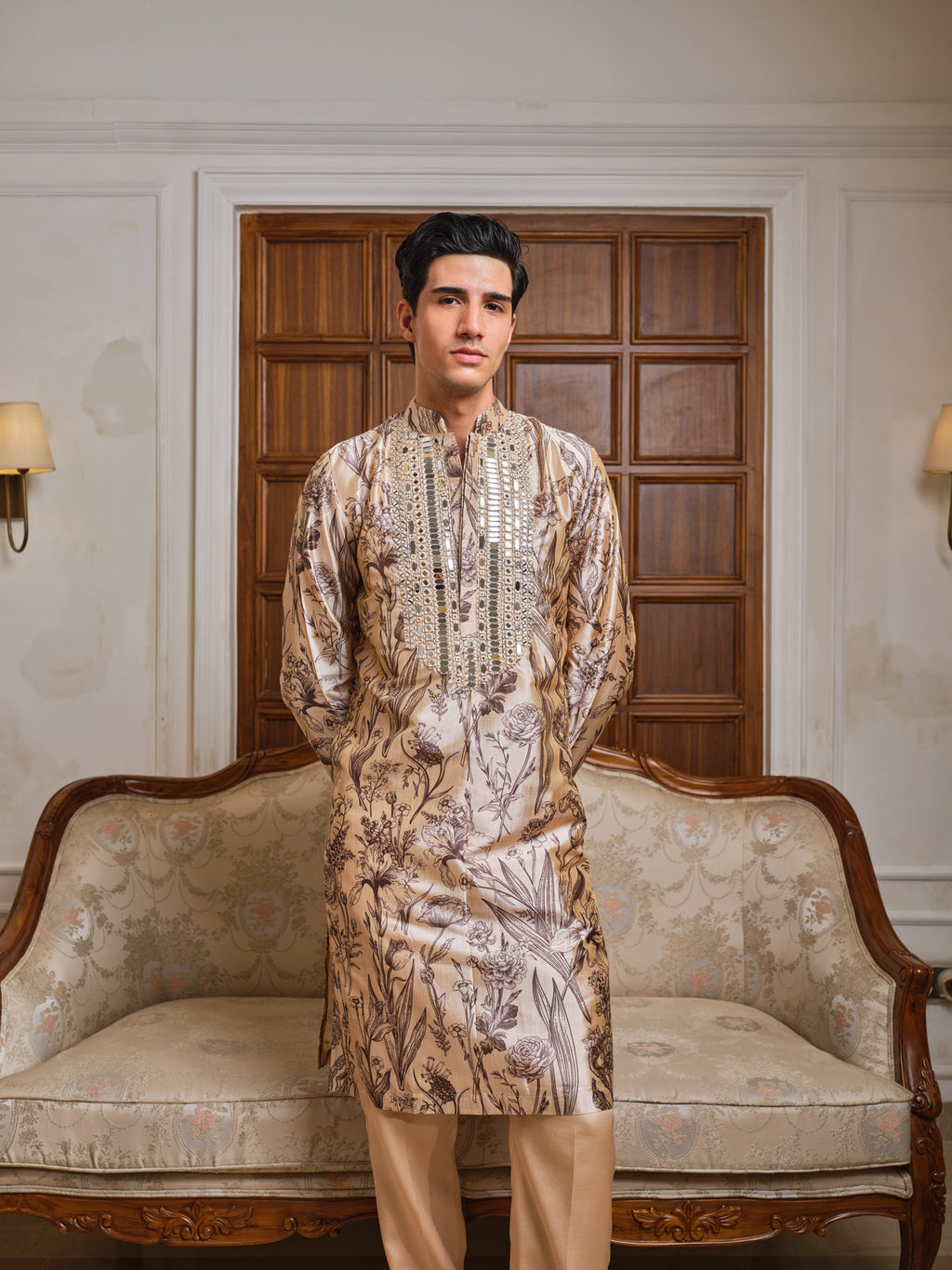 Reflections in Bloom Kurta Set