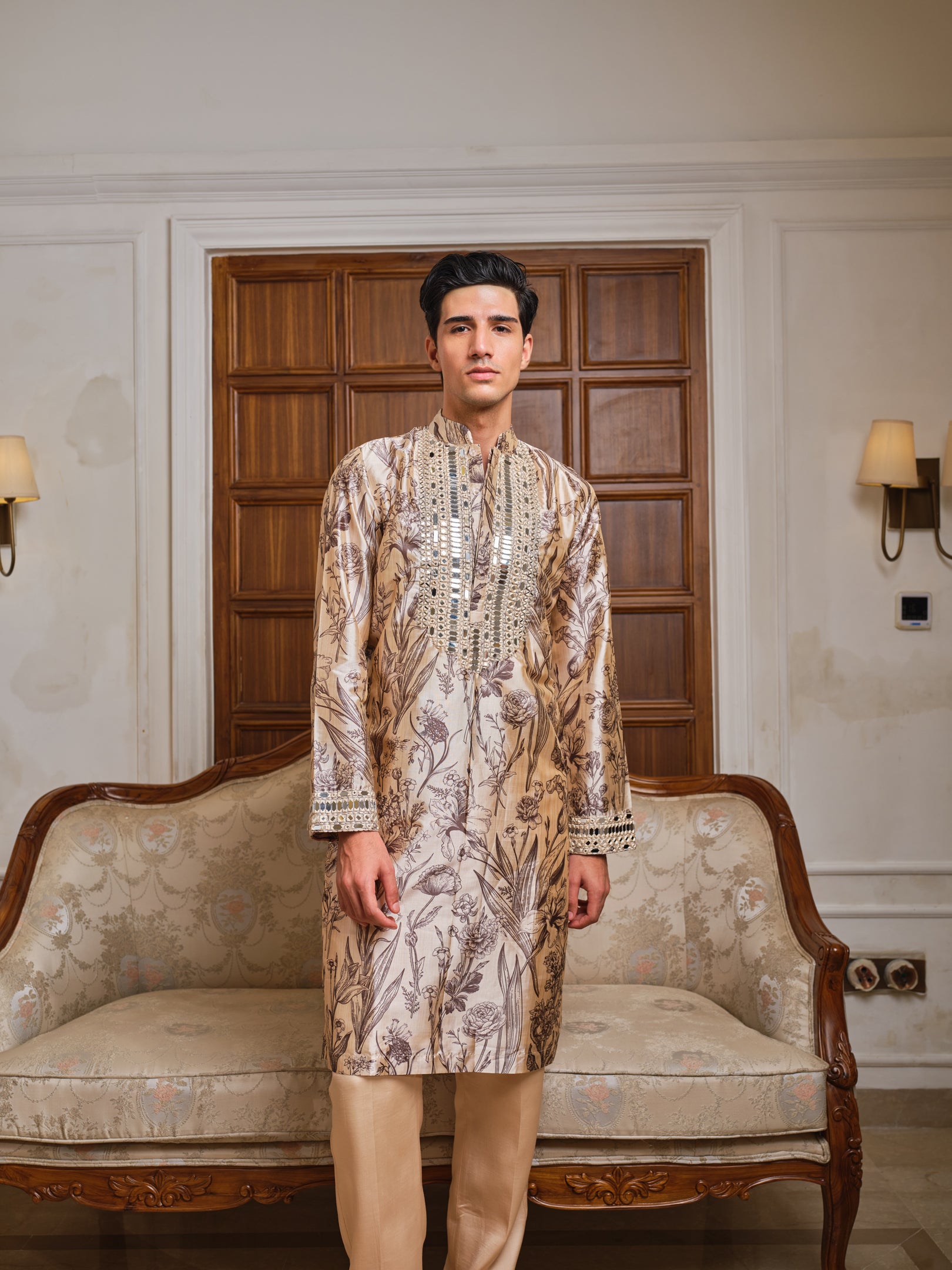 Reflections in Bloom Kurta Set