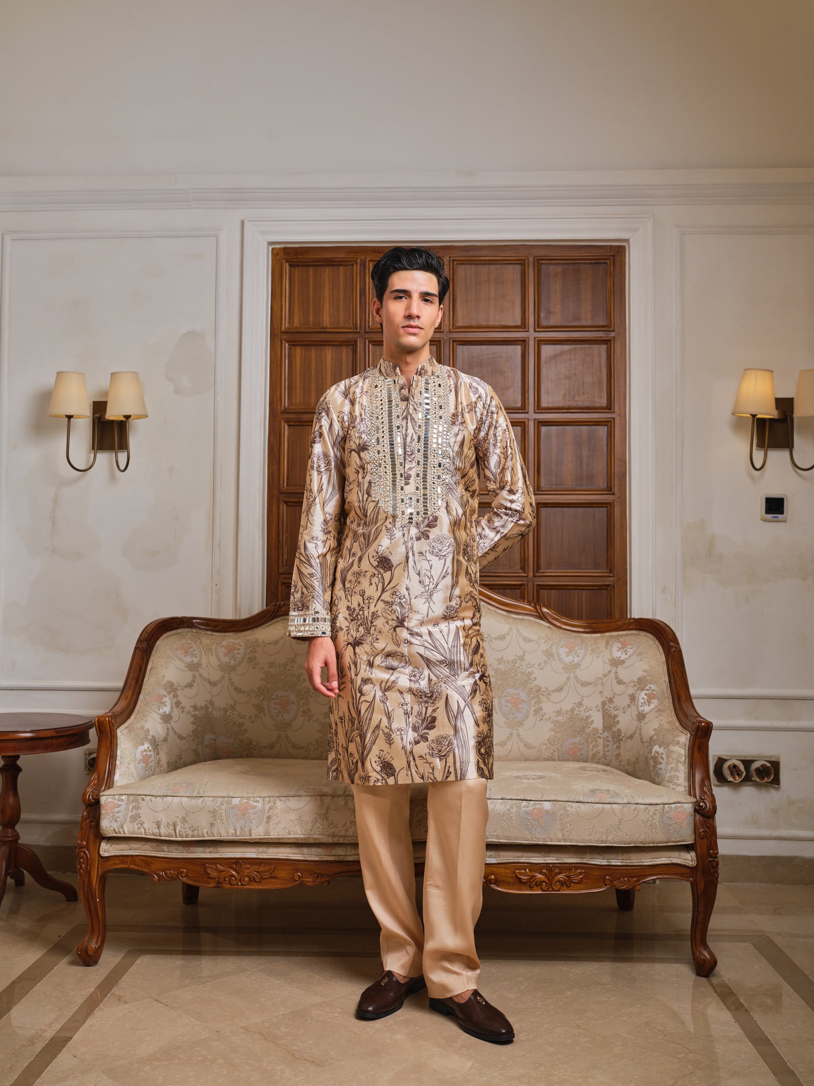 Reflections in Bloom Kurta Set