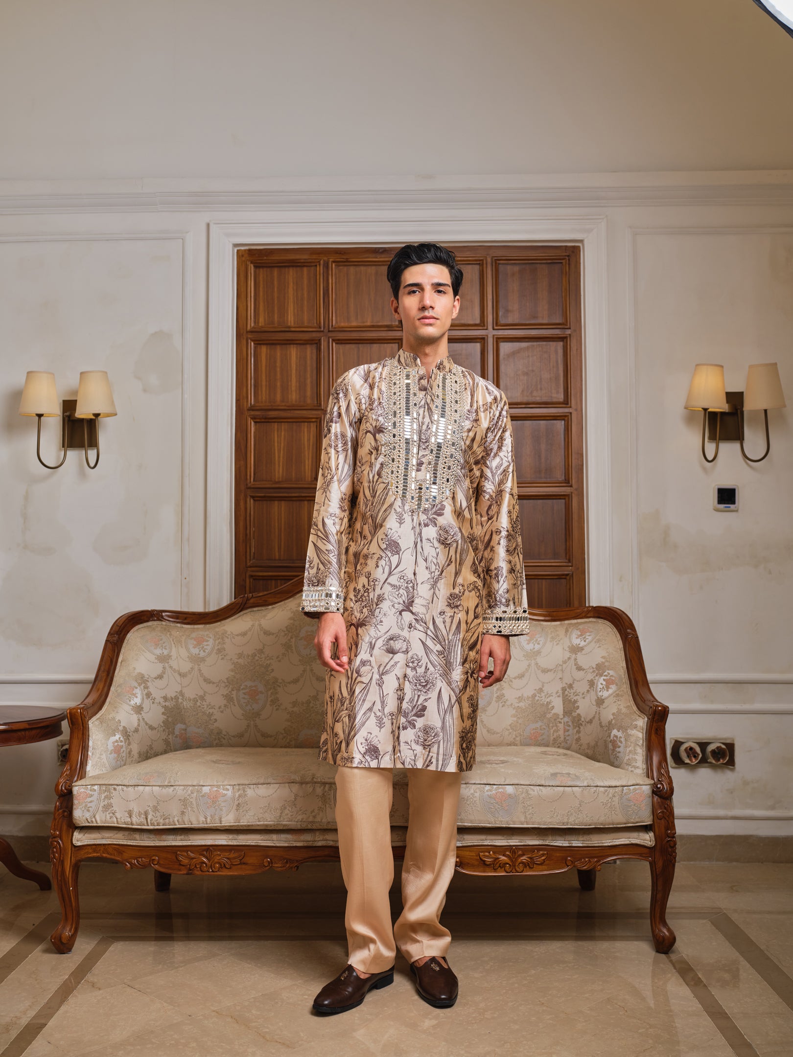 Reflections in Bloom Kurta Set