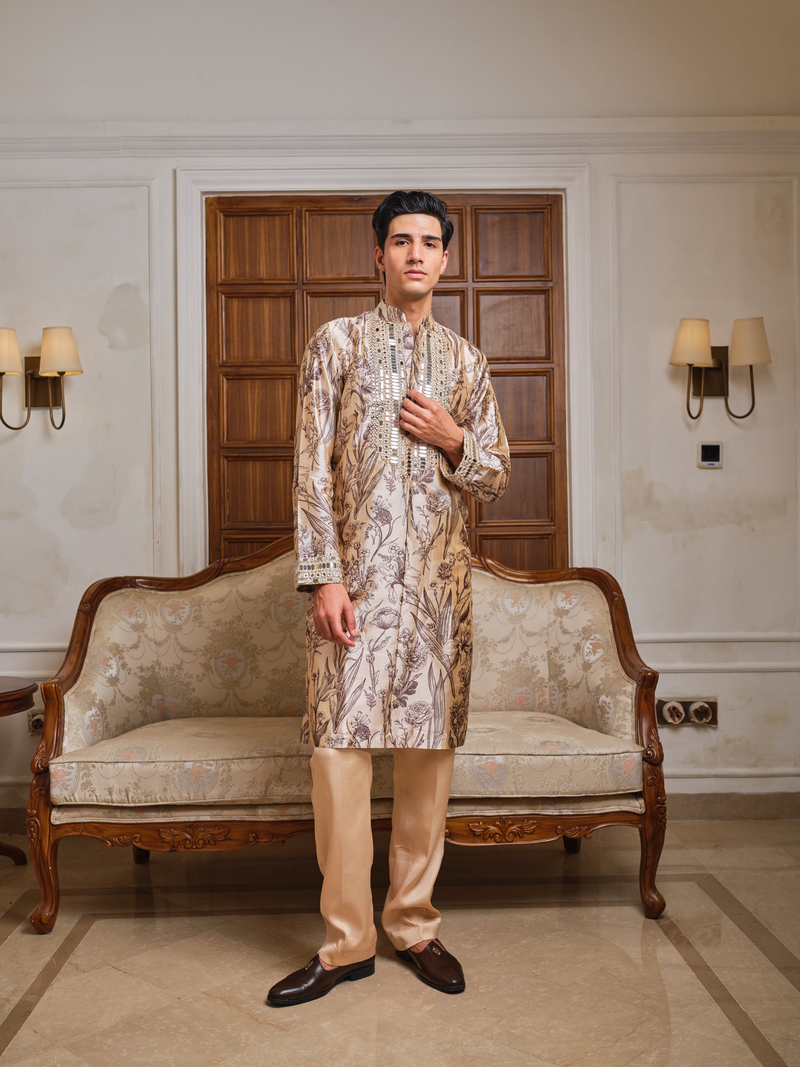 Reflections in Bloom Kurta Set