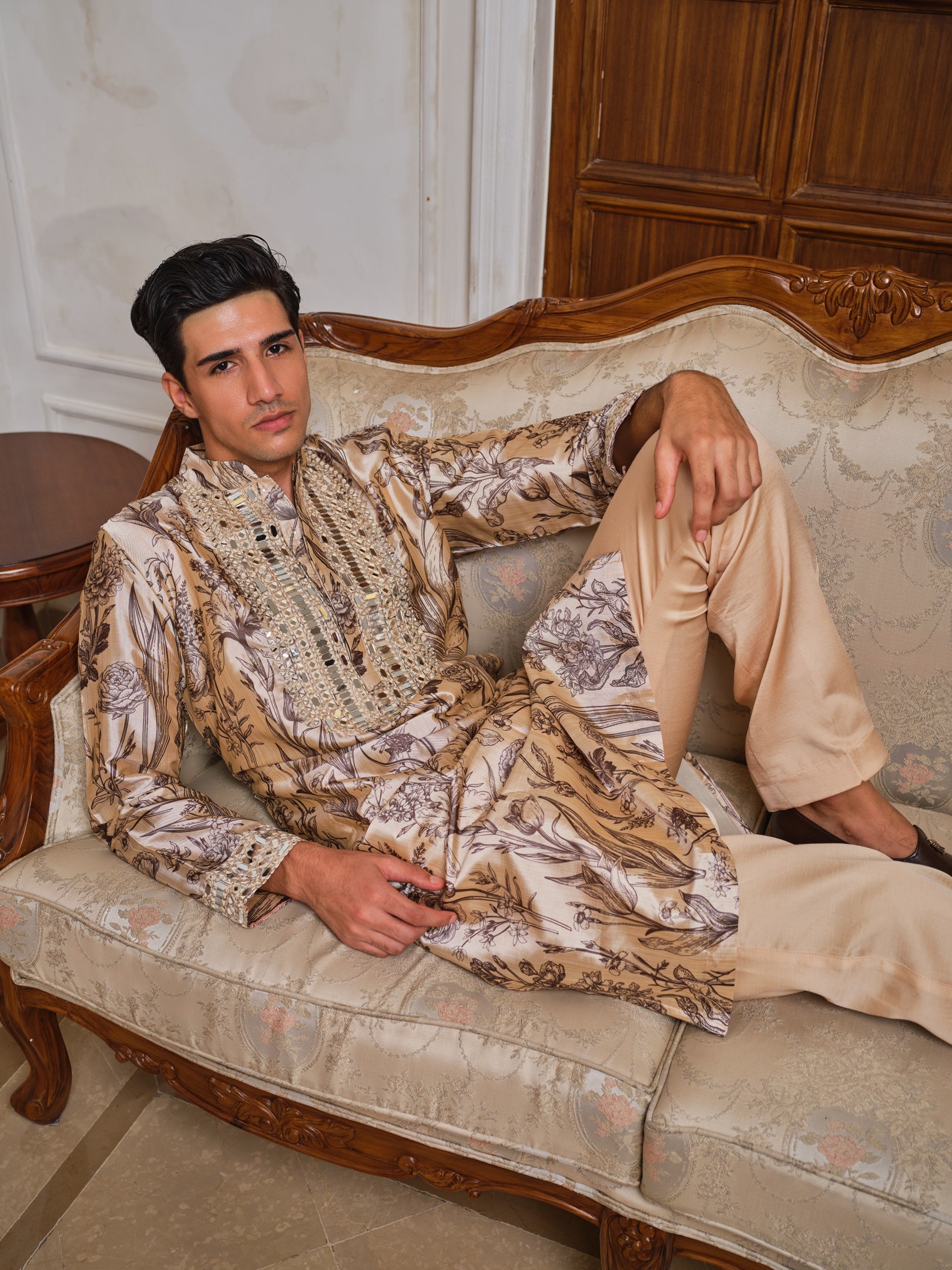 Reflections in Bloom Kurta Set