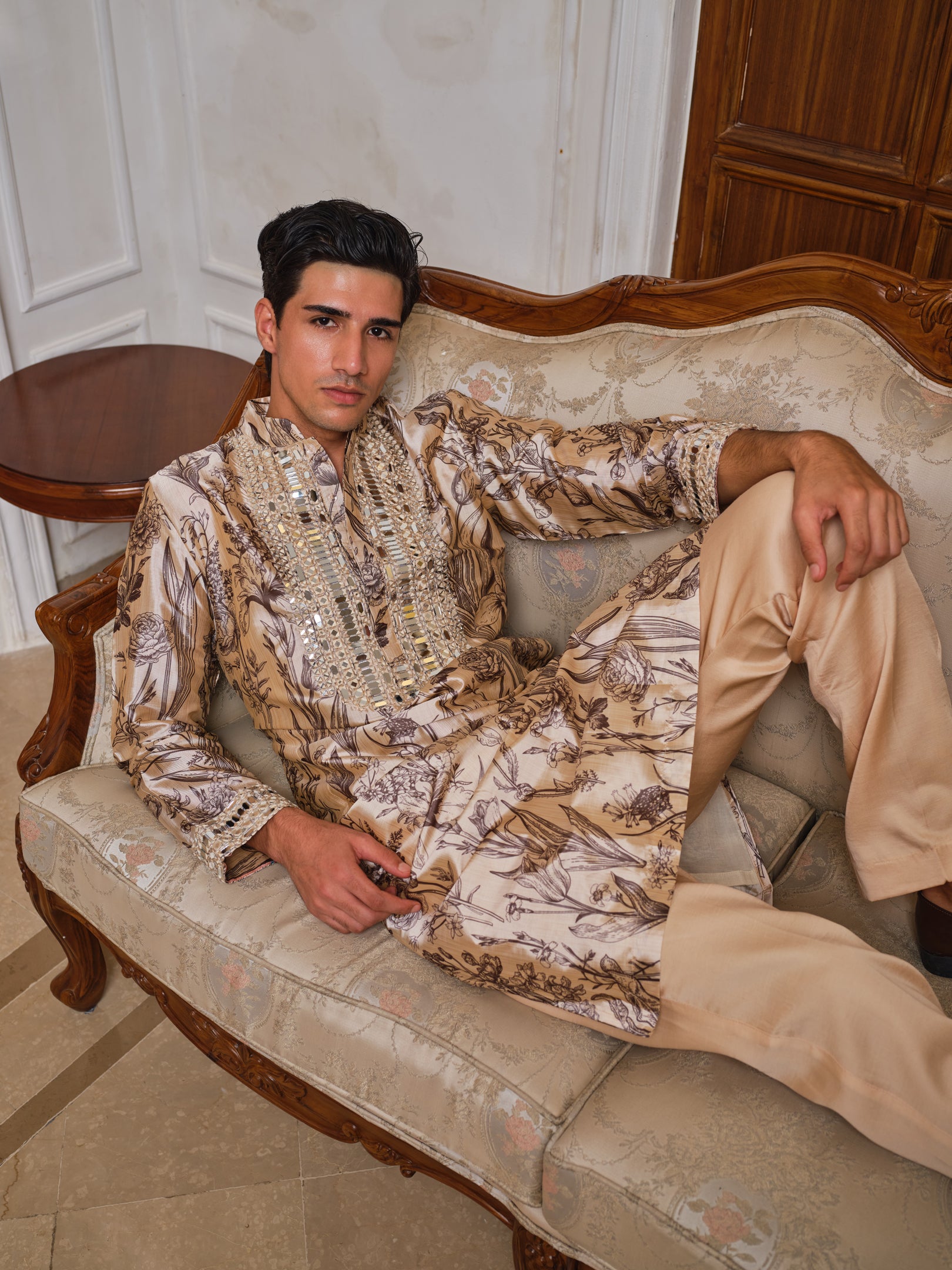 Reflections in Bloom Kurta Set