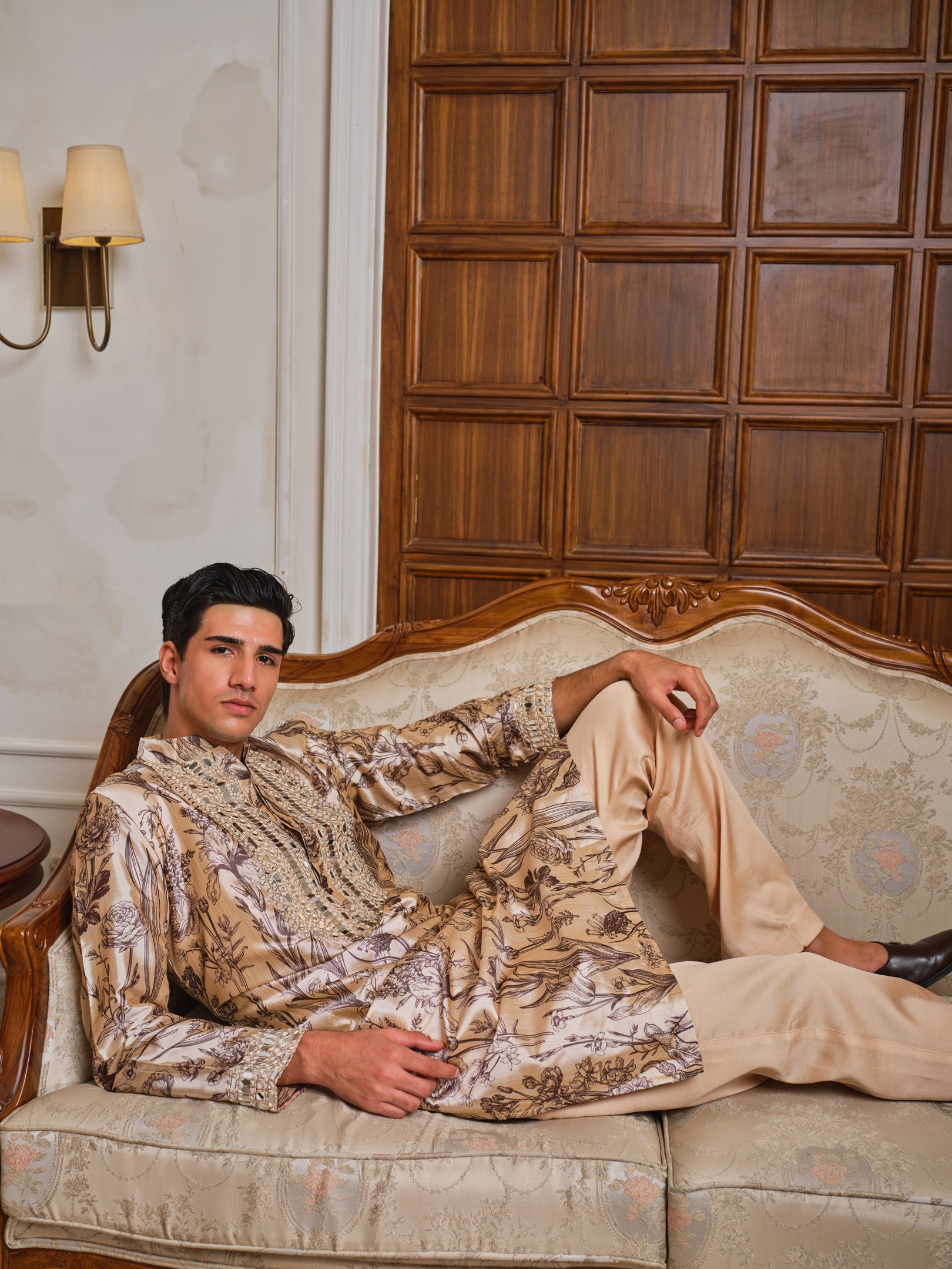 Reflections in Bloom Kurta Set