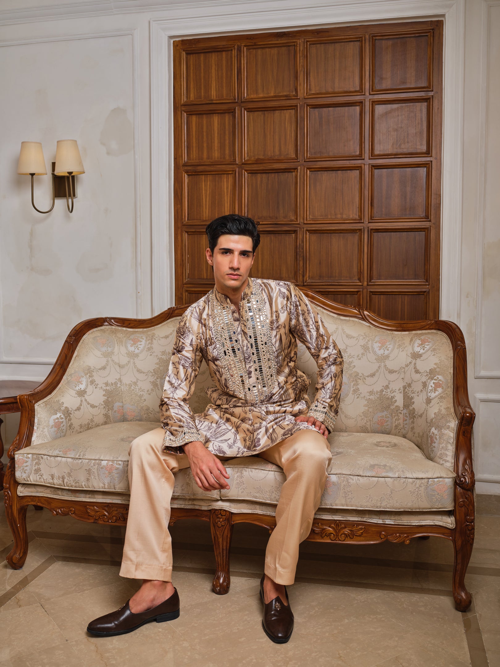 Reflections in Bloom Kurta Set