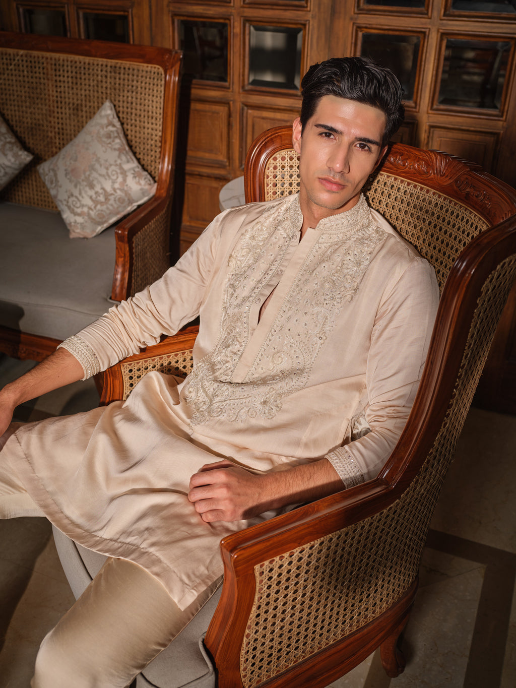 Mughal Élan Kurta Set