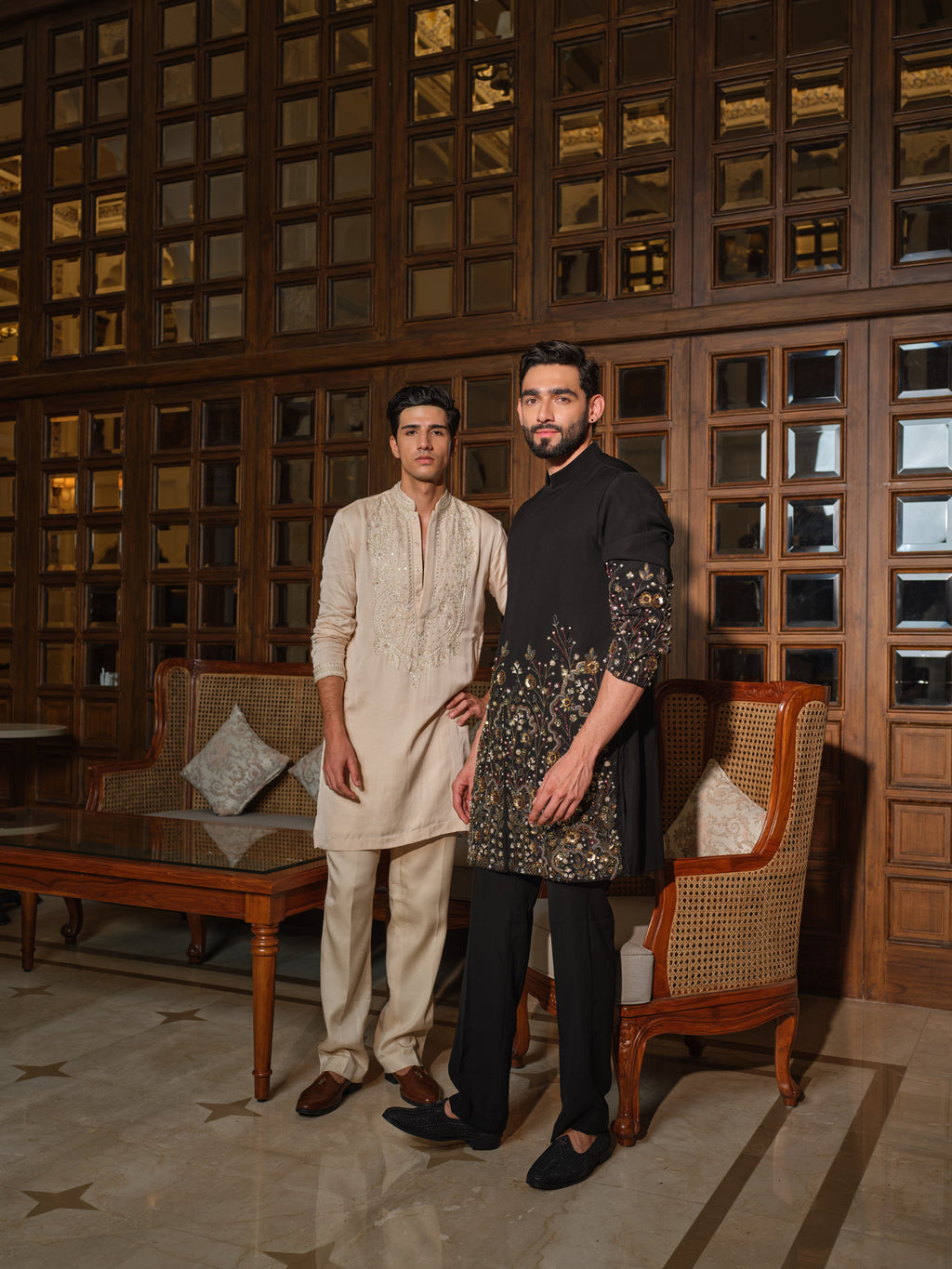 Midnight Radiance Kurta Set