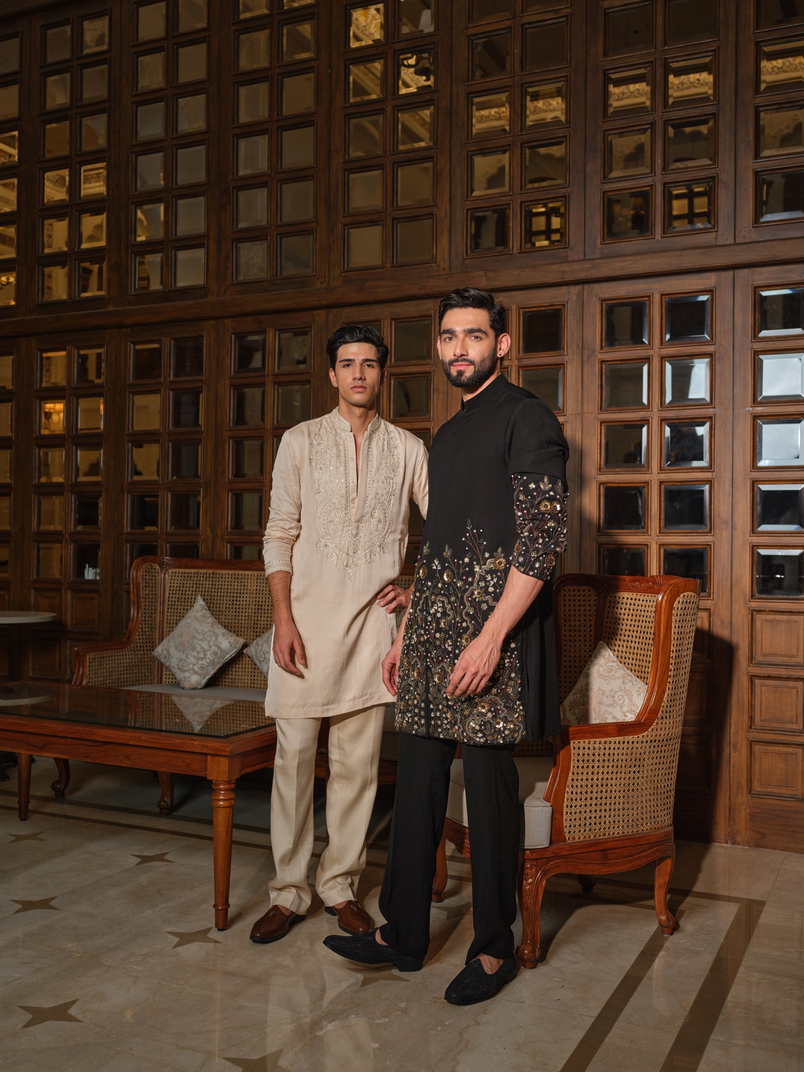 Midnight Radiance Kurta Set