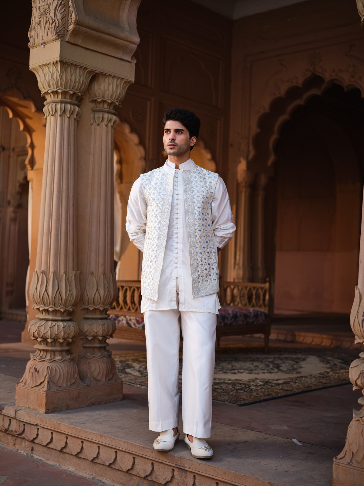 Umaid Kurta Jacket Set