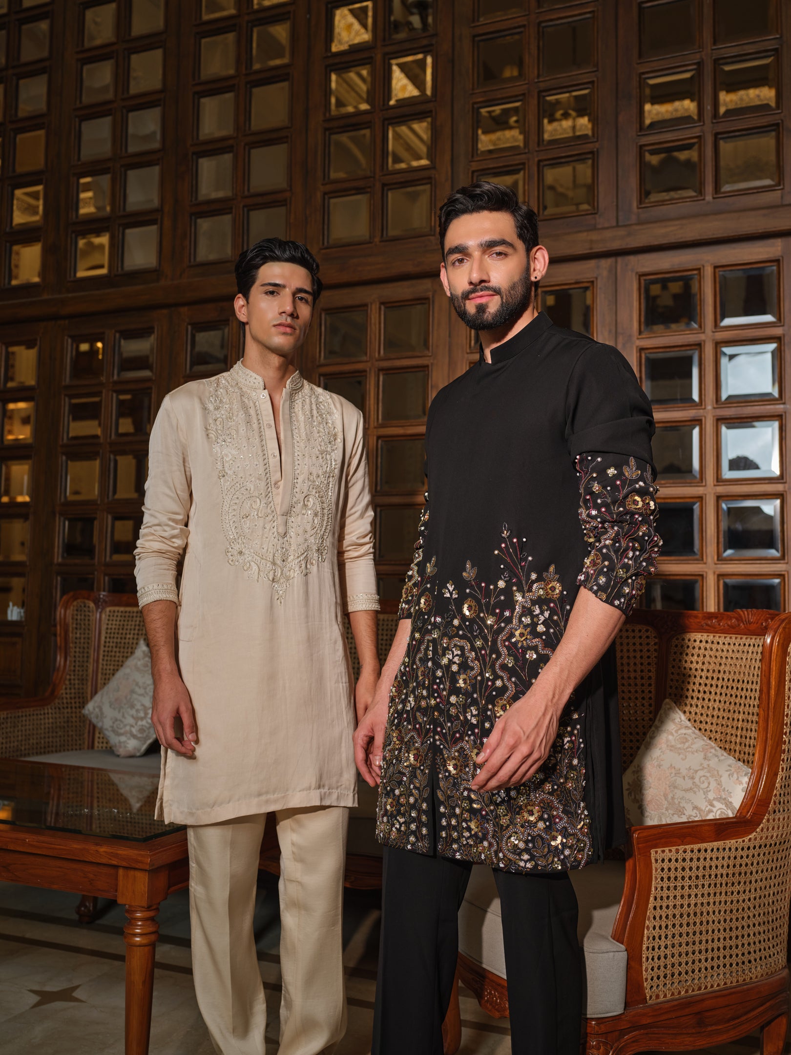 Mughal Élan Kurta Set