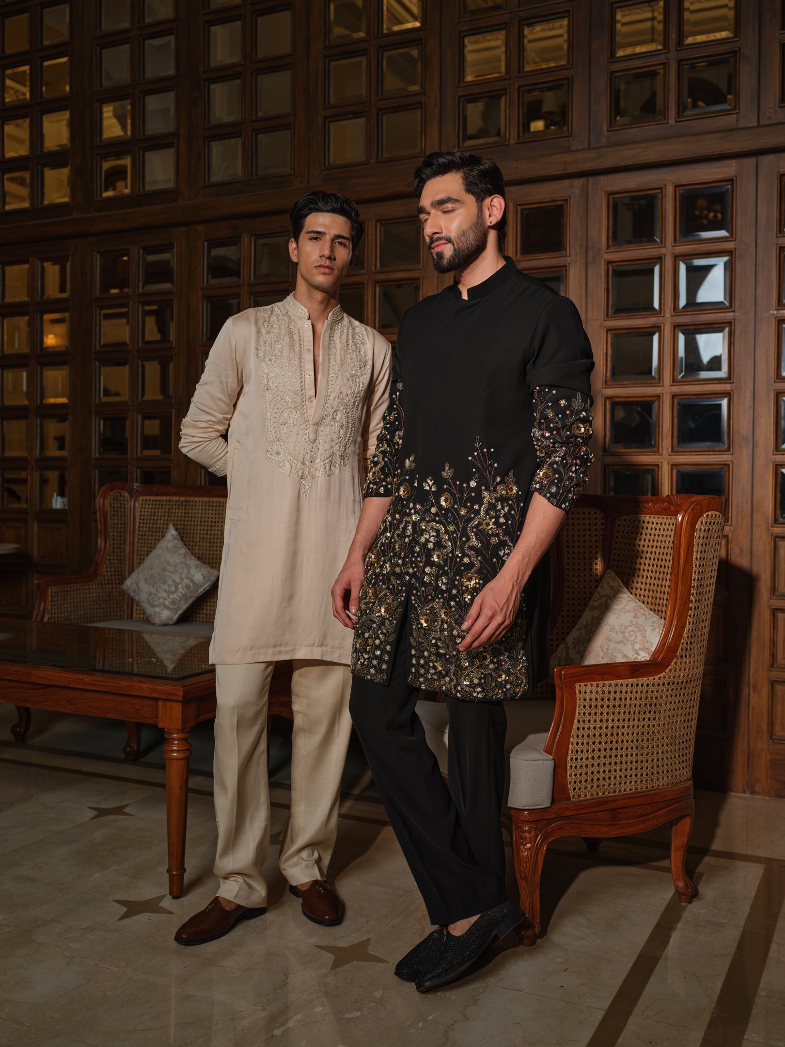 Midnight Radiance Kurta Set