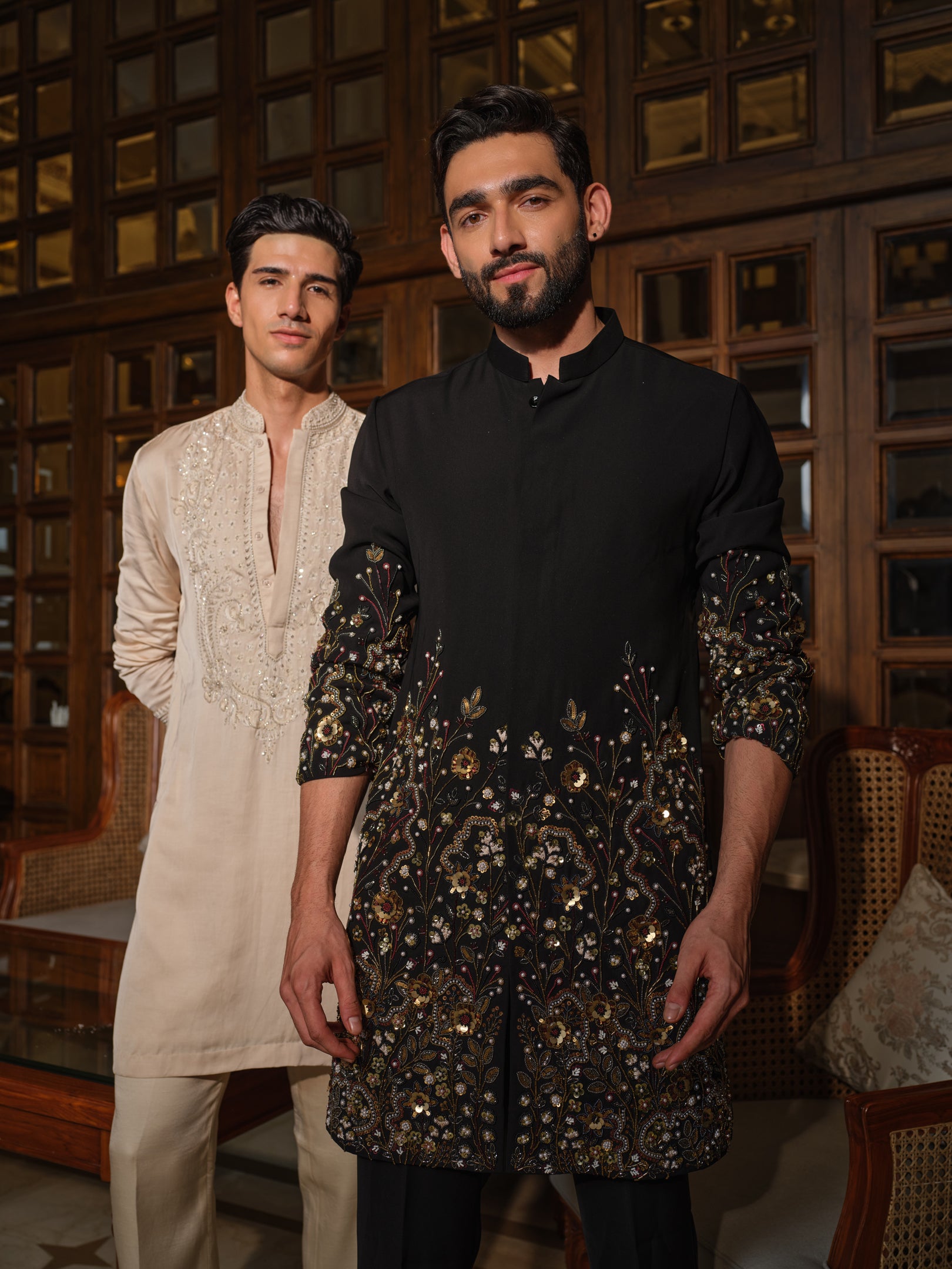 Midnight Radiance Kurta Set