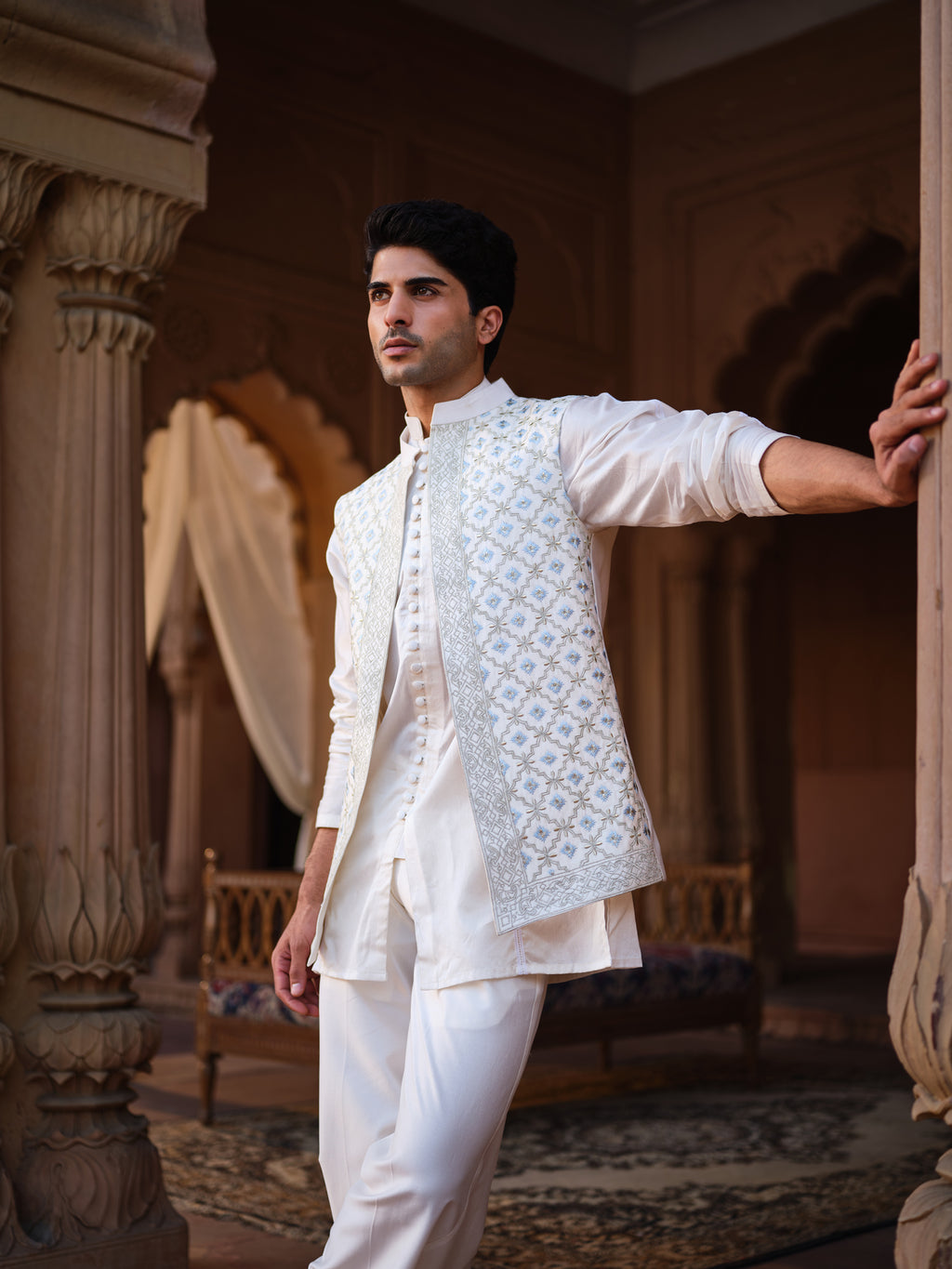 Umaid Kurta Jacket Set