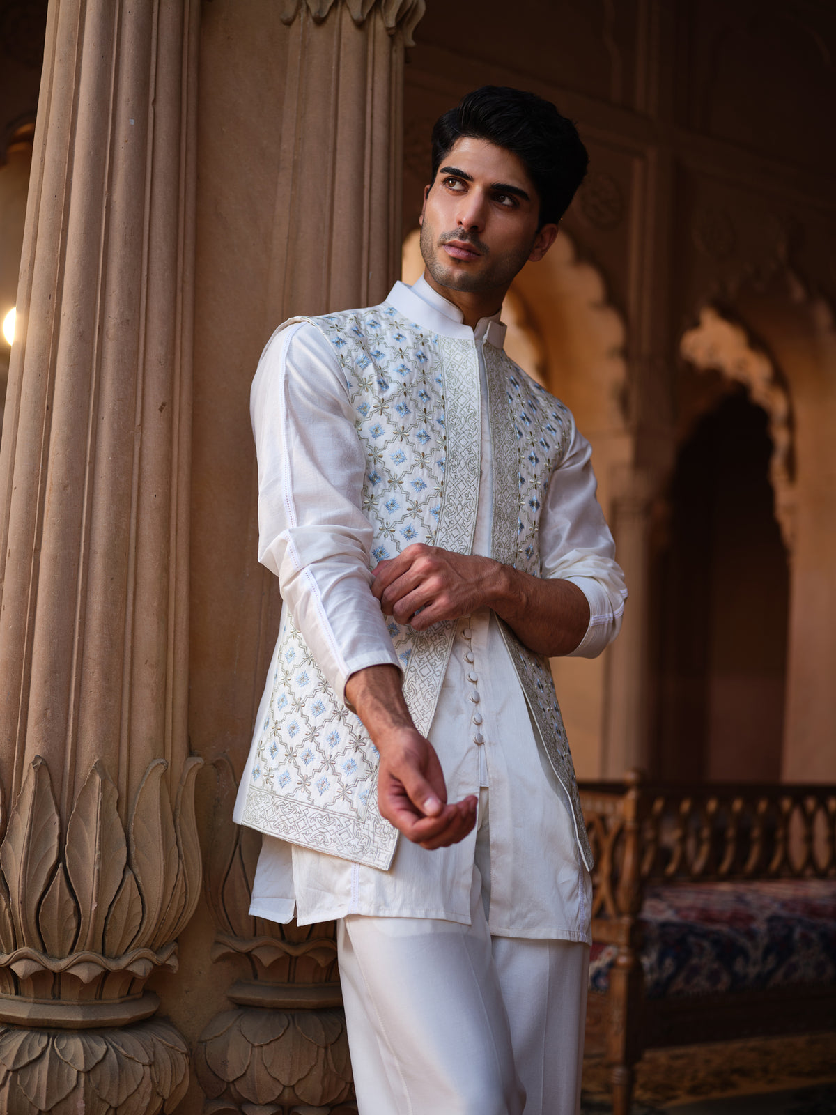 Umaid Kurta Jacket Set