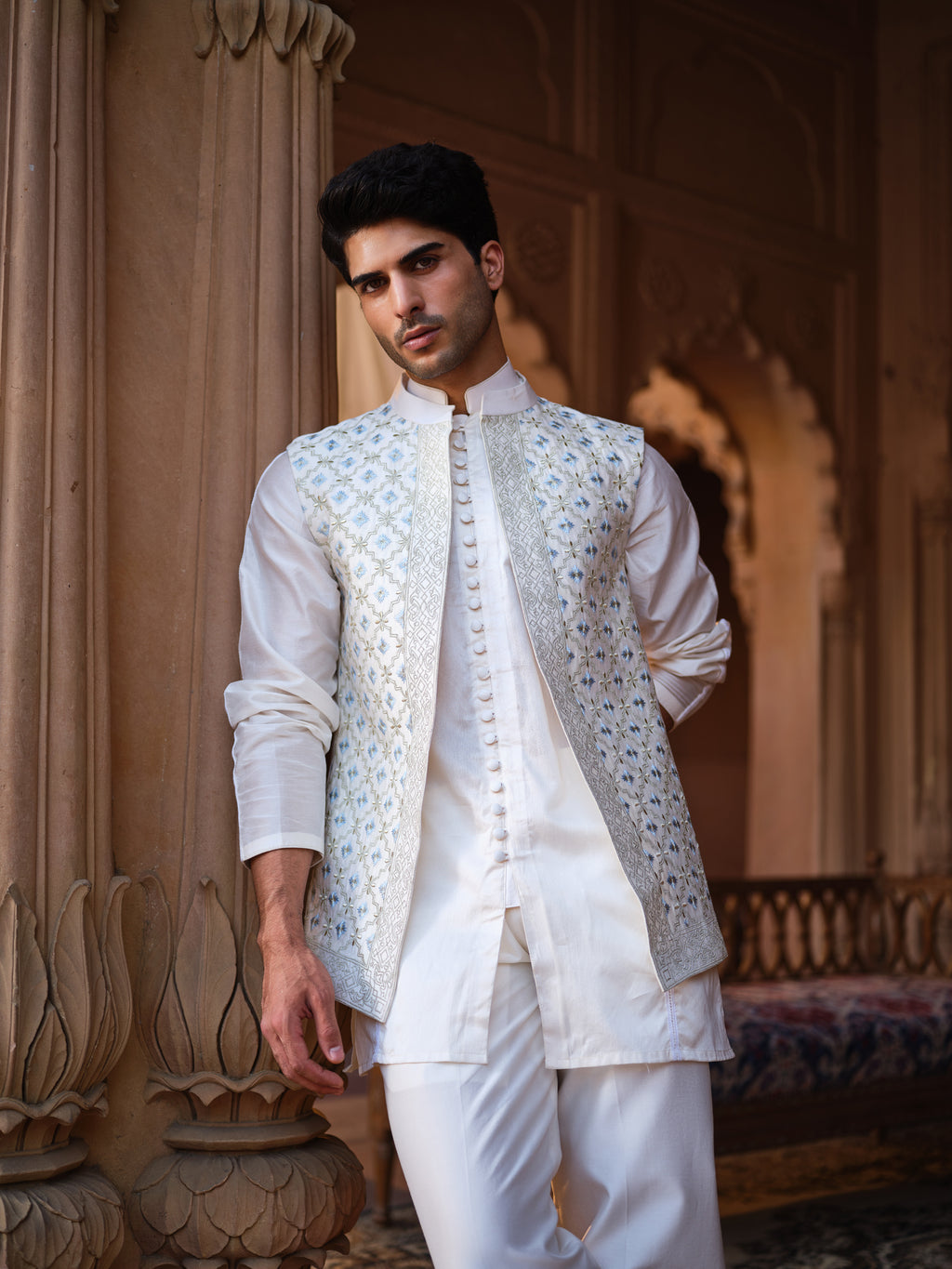 Umaid Kurta Jacket Set