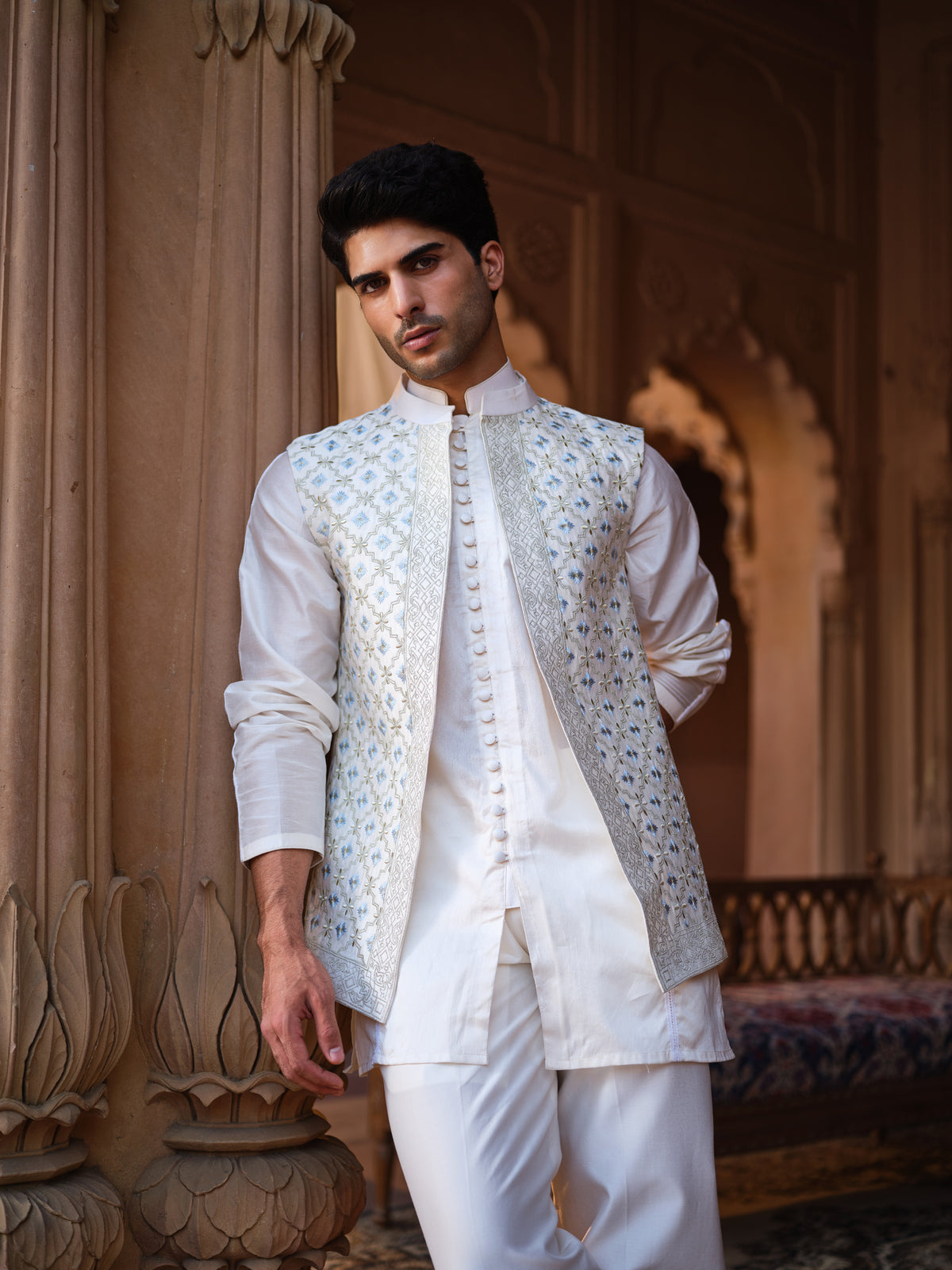 Umaid Kurta Jacket Set