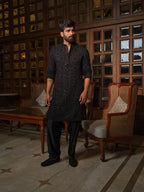 Midnight Black Patiyala Set