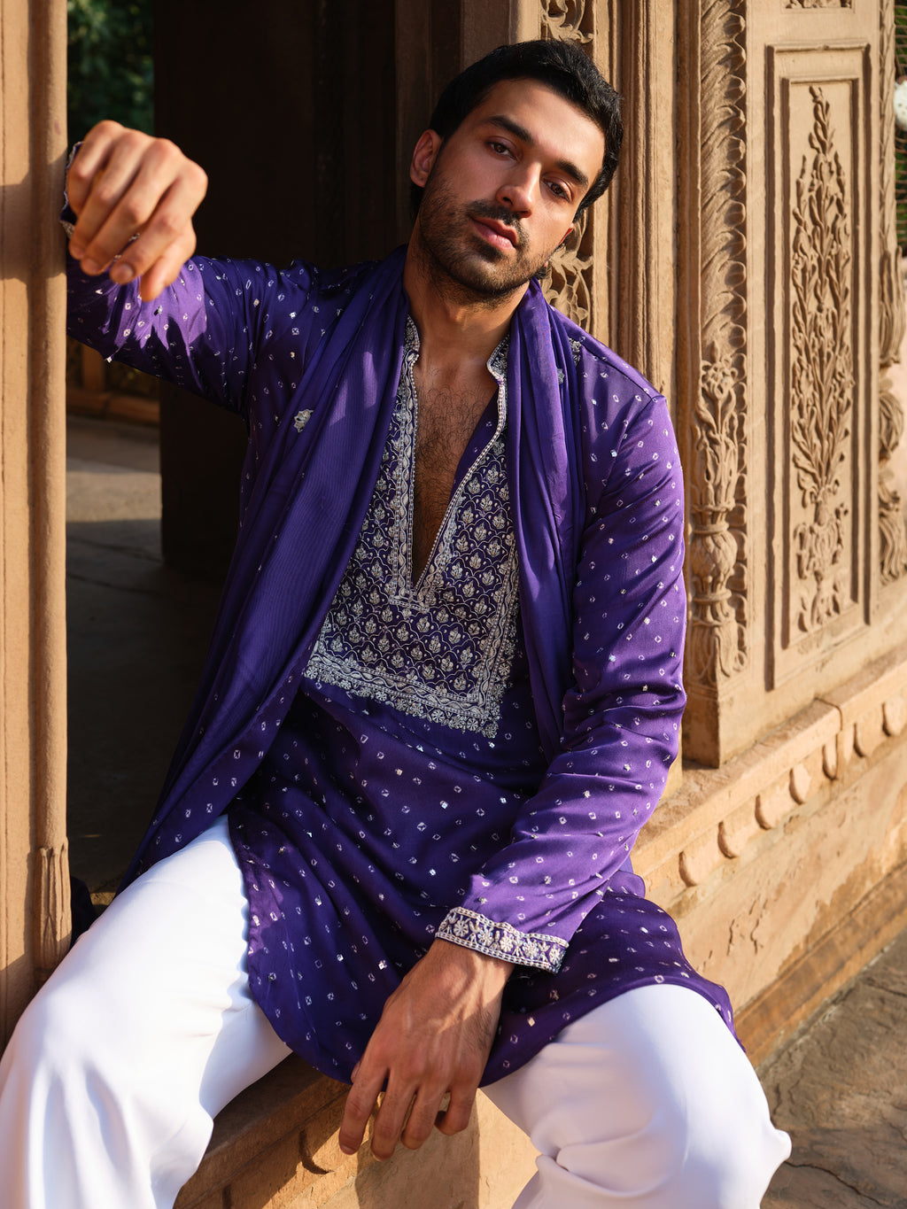 Jamuni Darbar Kurta Set