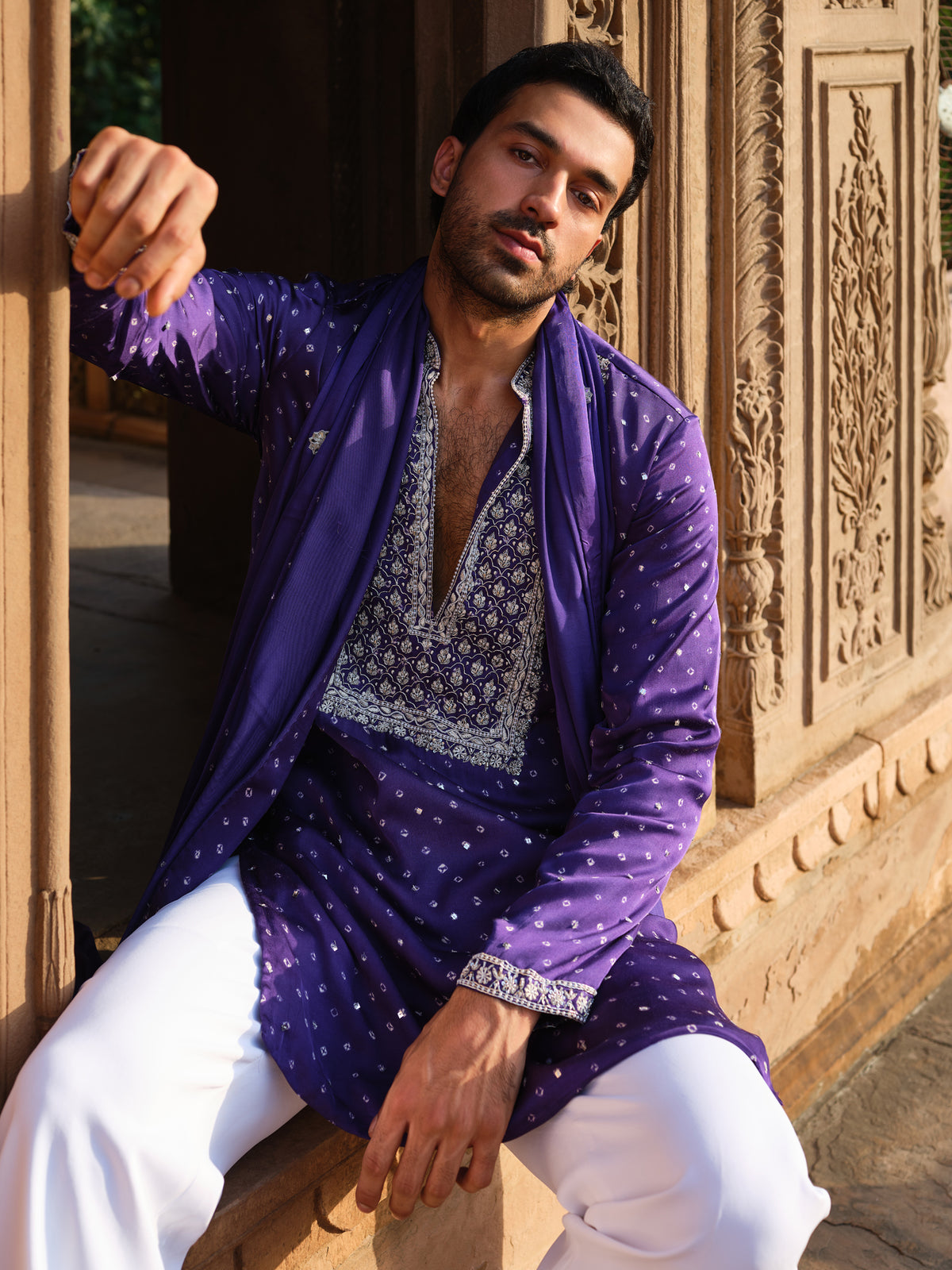 Jamuni Darbar Kurta Set