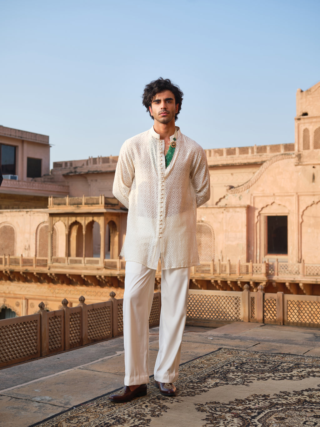 Marwar Jharokha Shirt Set