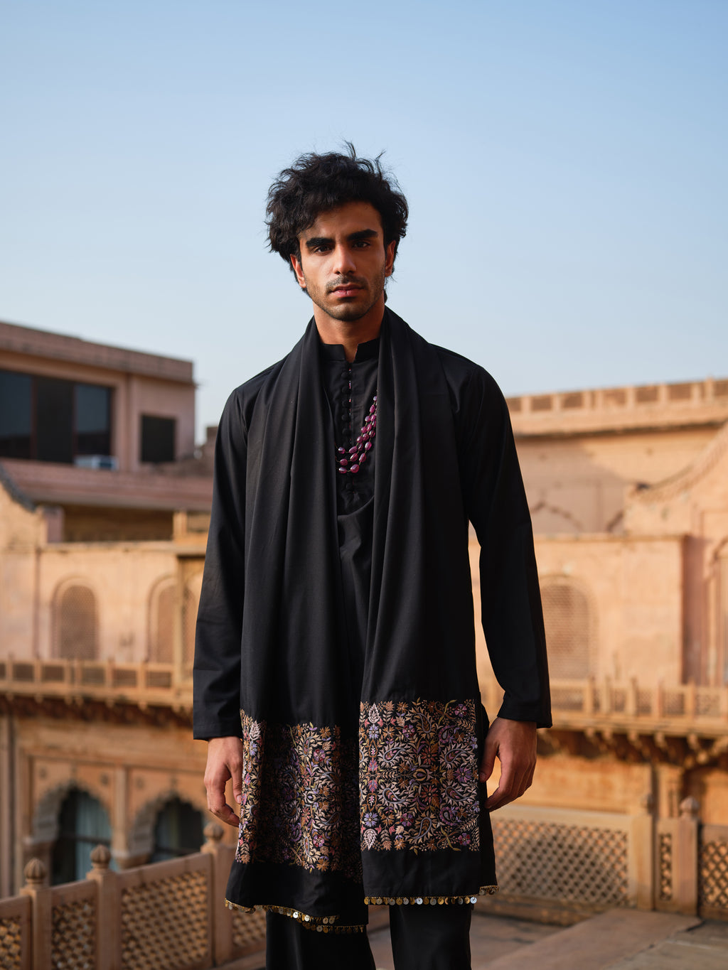 Jaisalmer Noorani Shawl Set